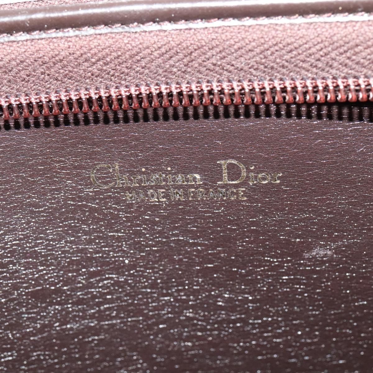 Dior DIOR Trotter Canvas Shoulder Bag Brown Gold Size ONE SIZE - 10 Thumbnail