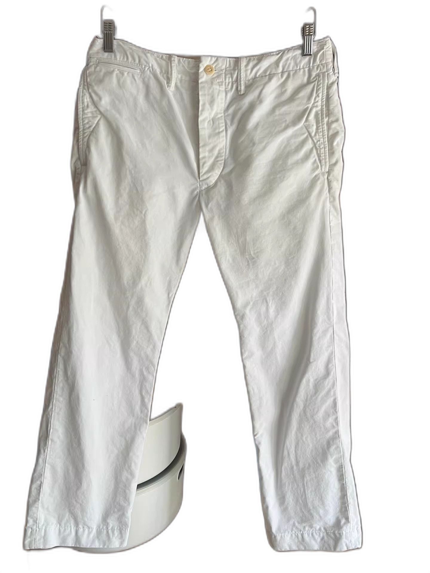 RRL Ralph Lauren RRL Double RL Early Square Logo Officer Pants Size US 32 / EU 48 - 1 Thumbnail