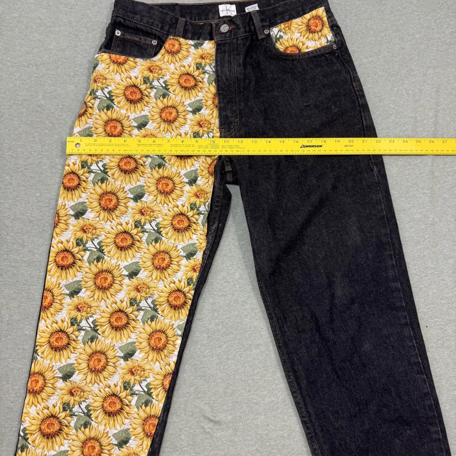 Calvin Klein Calvin Klein Black Jeans Sunflower Easy Fit Black Mens 33x32 Size US 33 - 11 Thumbnail