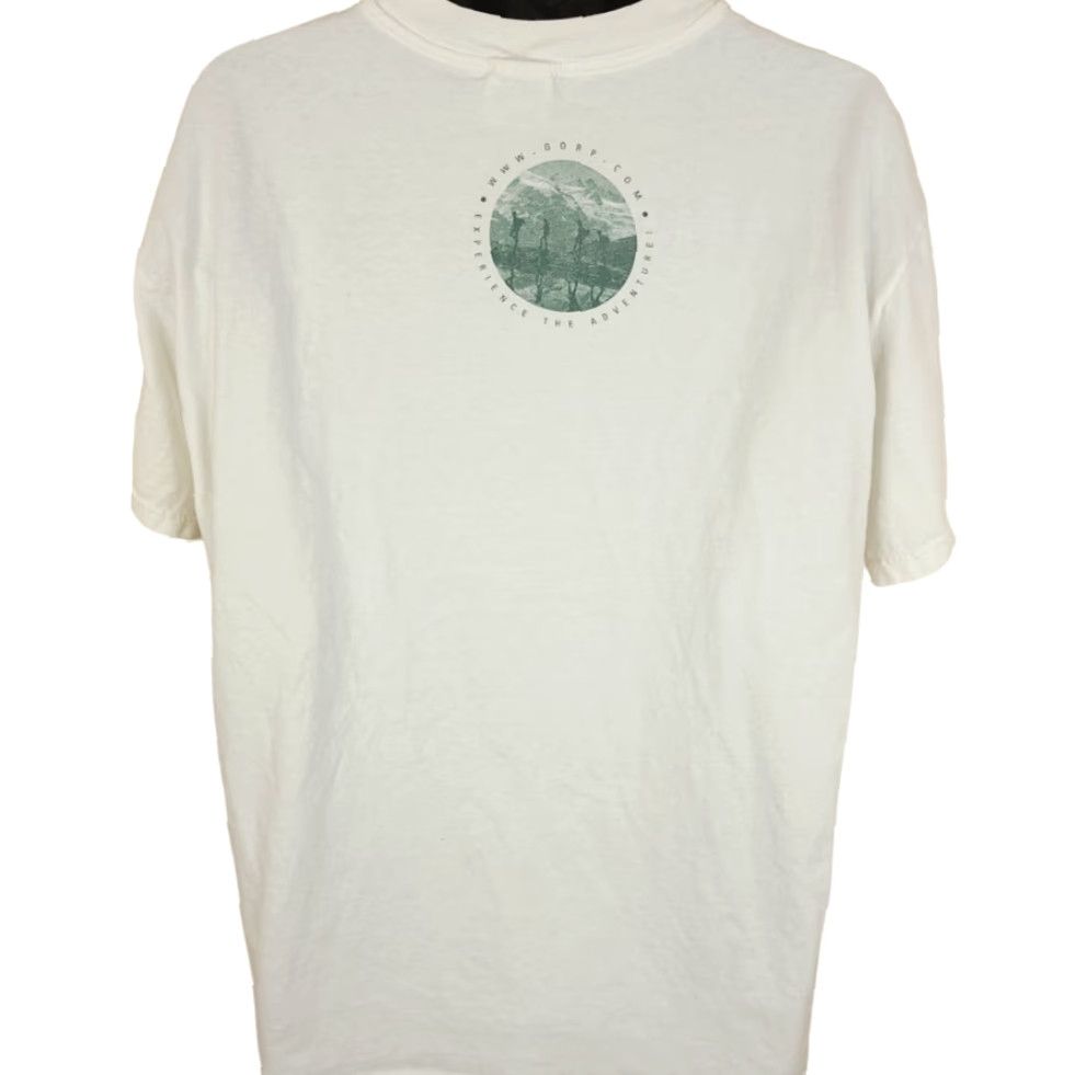 Hanes VINTAGE Hanes Gorp T Shirt Mens XL White 90s Y2K Great Outdoors Recreation Hiking Camping Nature Outdoors Mens Size US XL / EU 56 / 4 - 2 Thumbnail
