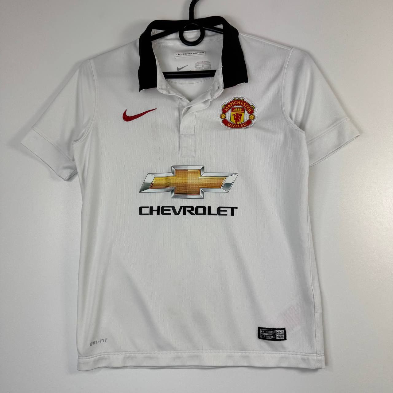 Nike Nike MU 2014-15 Polo White Chevrolet 611041-106 Mens Size M Size US M / EU 48-50 / 2 - 1 Thumbnail