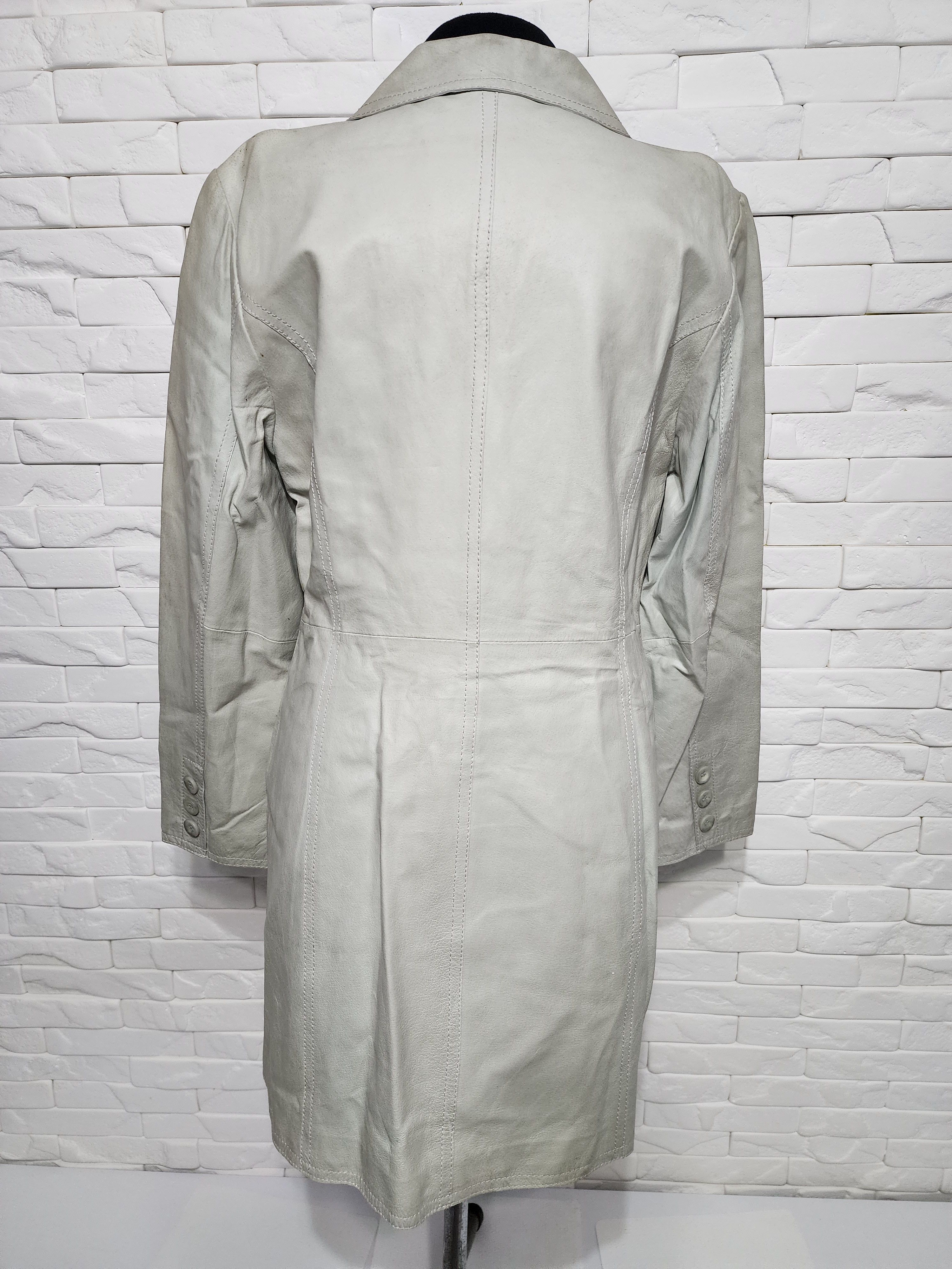 Other Stylish women's green leather jacket. Size L / US 10 / IT 46 - 4 Thumbnail
