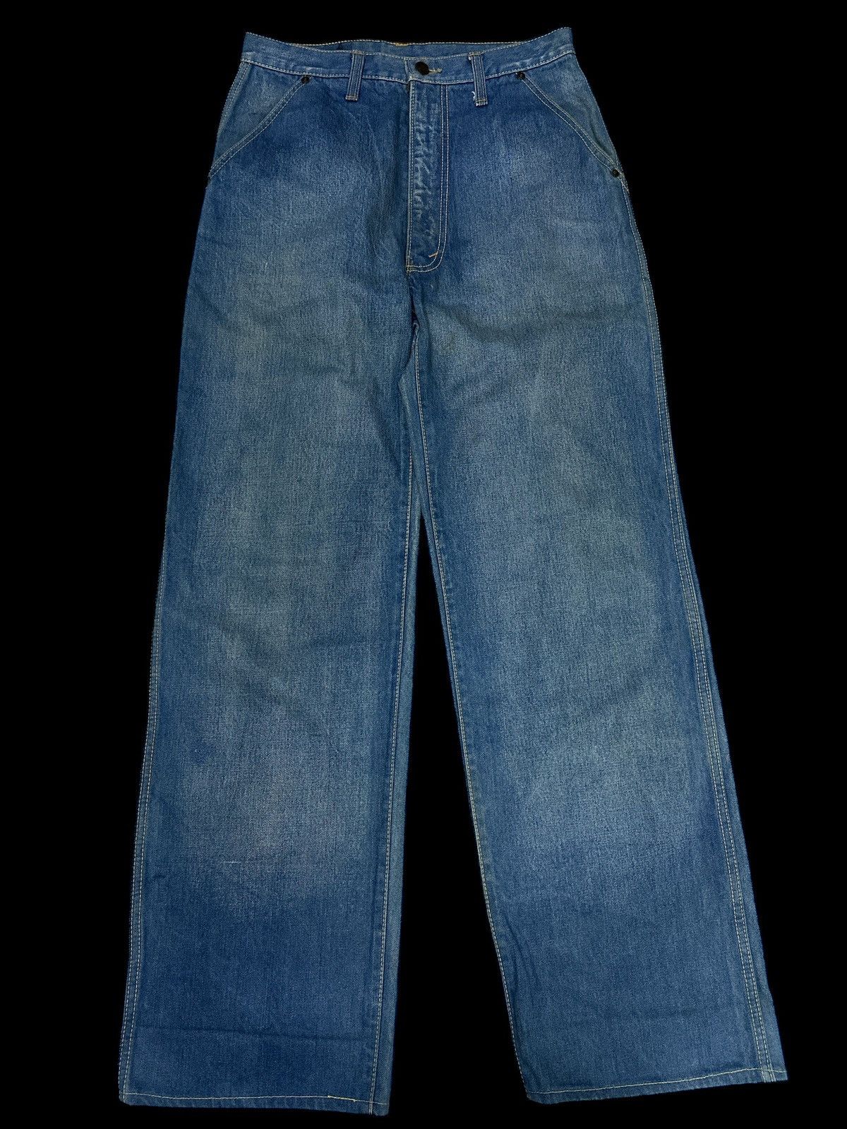 Japanese Brand Bobson💥 Vintage Loose Baggy Bobson Denim🎌 Size US 32 / EU 48 - 1 Thumbnail