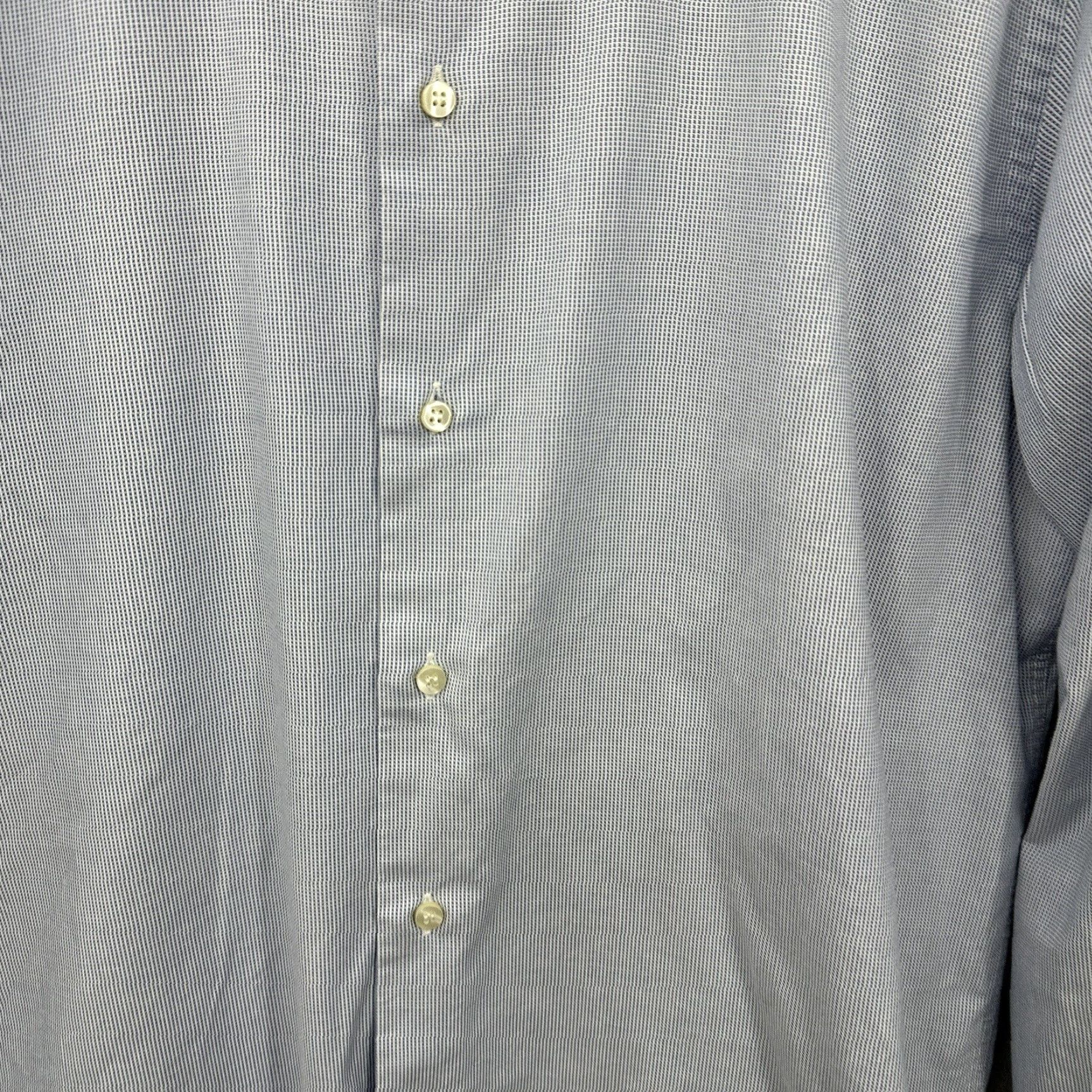 Gianfranco Ferre VINTAGE Gianfranco Ferre Studio Men's Button-Up Shirt Long Sleeve Twill Blue 16.5 Classic Preppy USA Size US L / EU 52-54 / 3 - 5 Thumbnail