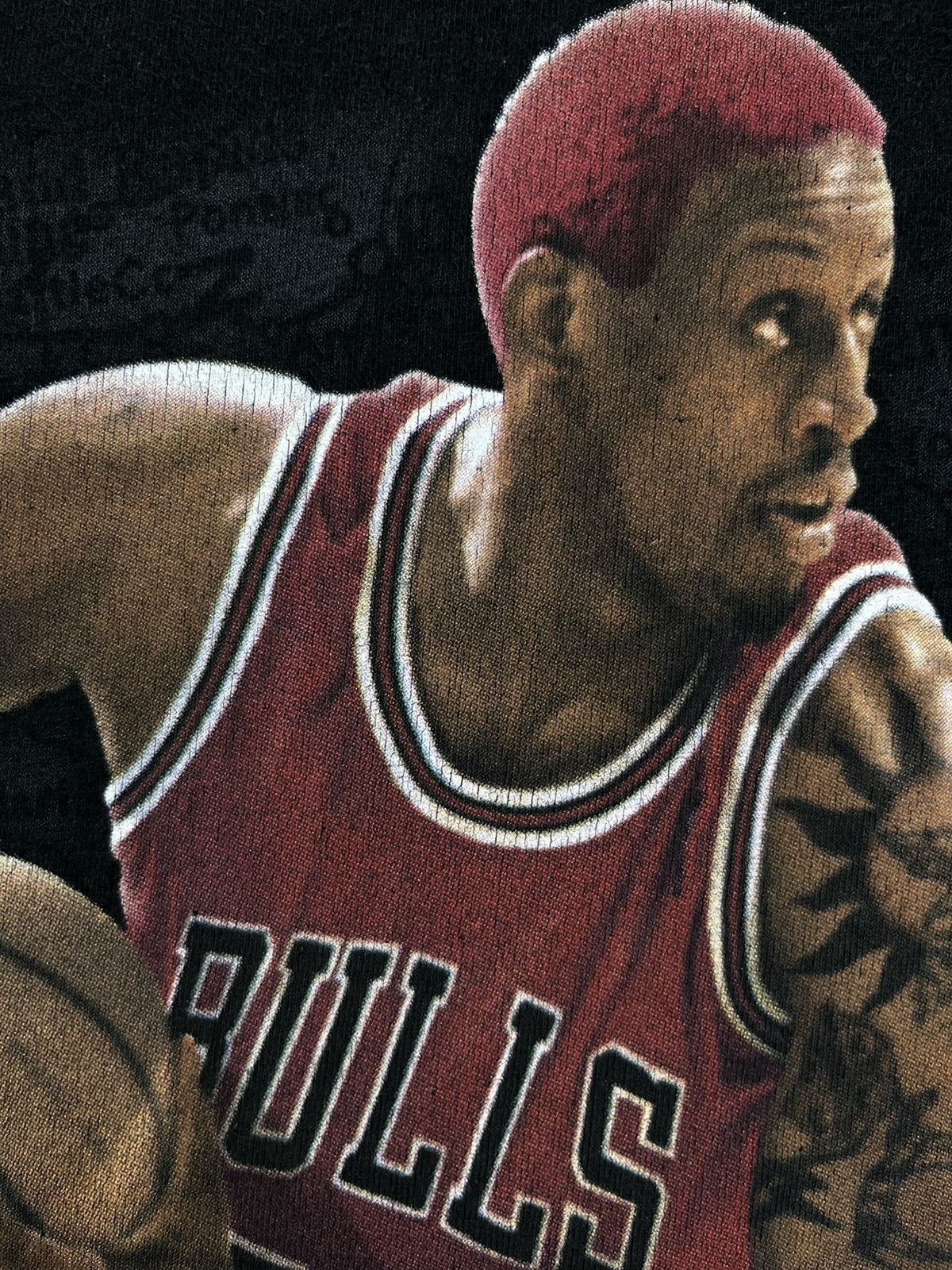 Pro Player Vintage 90s Dennis Rodman Chicago Bulls Pro Player Tee Size US M / EU 48-50 / 2 - 3 Thumbnail