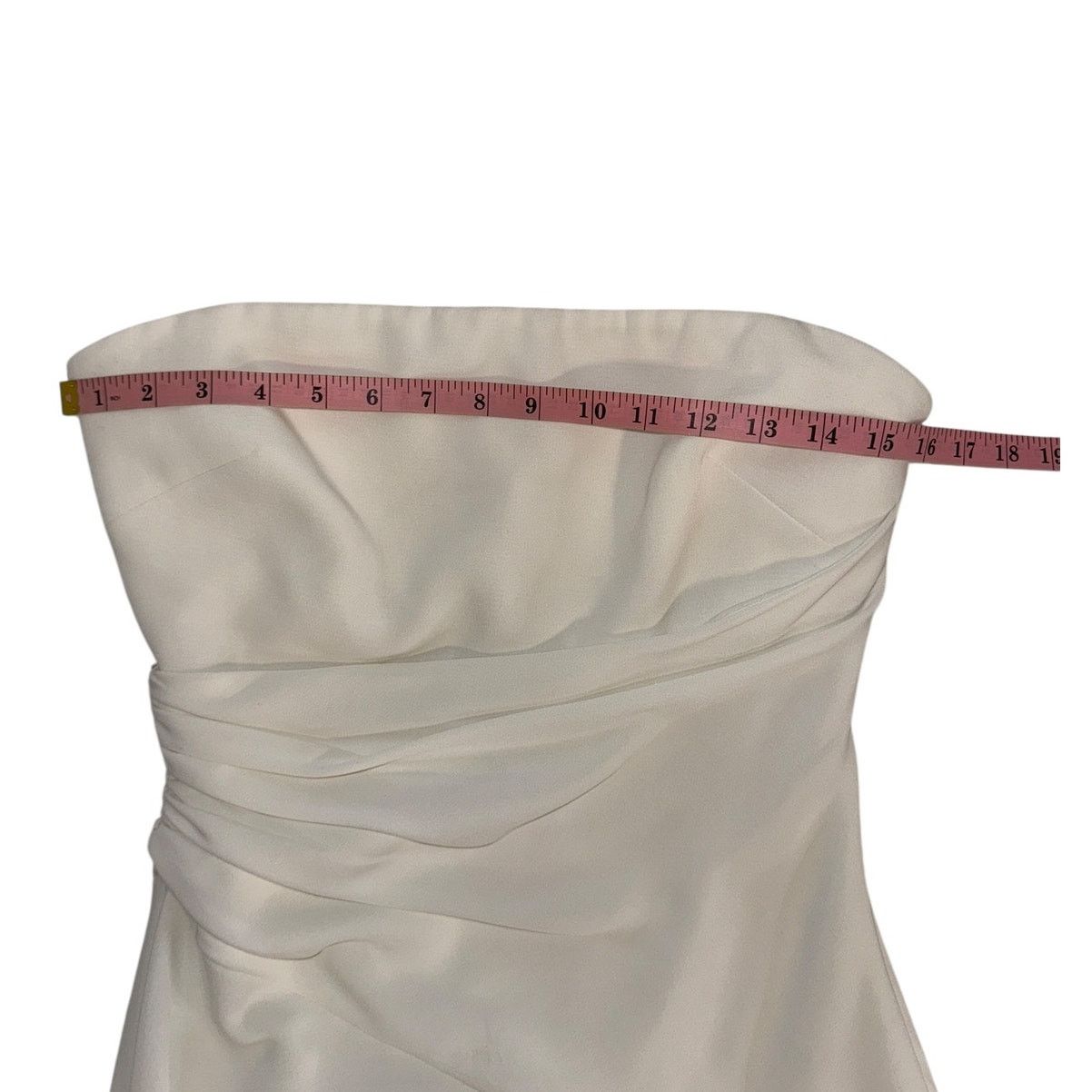 Cinq a Sept NEW Cinq à Sept Ella Strapless Ivory Mini Dress Ivory Sz 8 Size M / US 6-8 / IT 42-44 - 9 Thumbnail