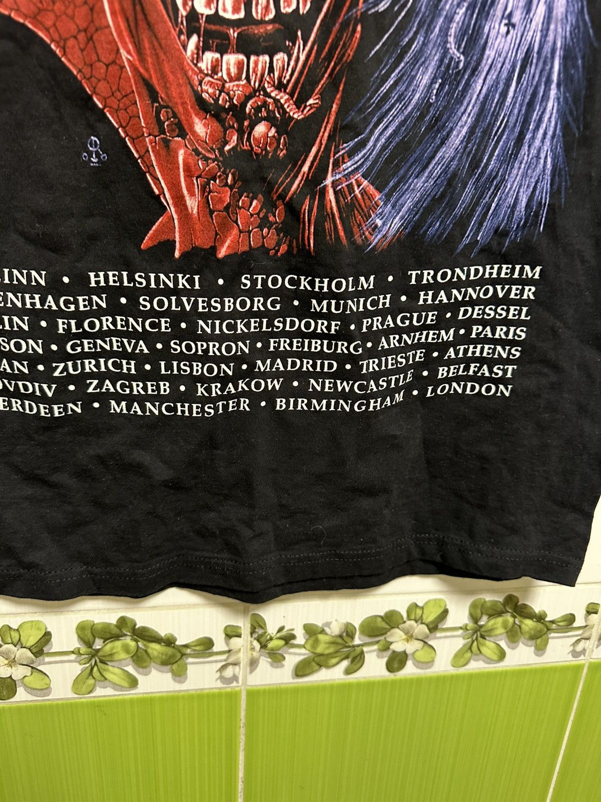 Band Tees × Iron Maiden 2018 Iron Maiden European Legacy Of The Beast Tour Size: S Size US S / EU 44-46 / 1 - 7 Thumbnail