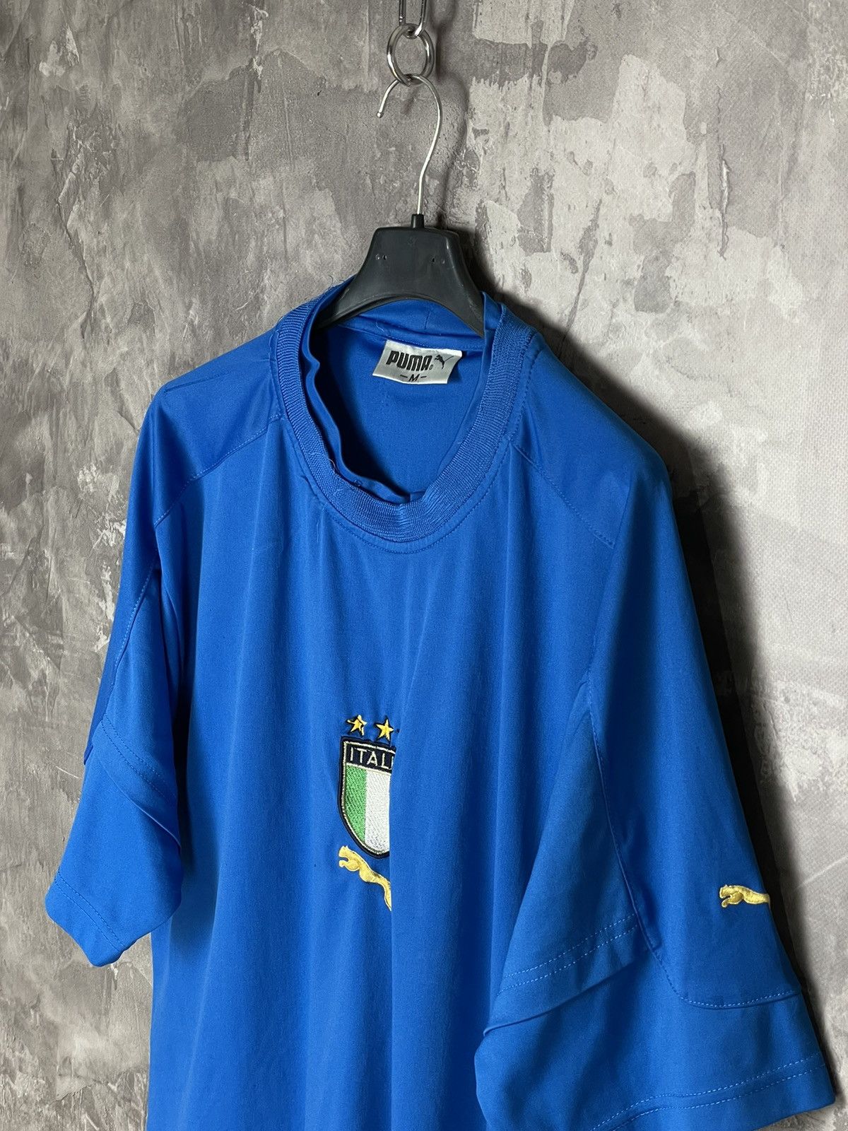 Puma Puma Italy Franchesco Totti Home Vintage 90s Soccer Jersey Size US L / EU 52-54 / 3 - 8 Thumbnail