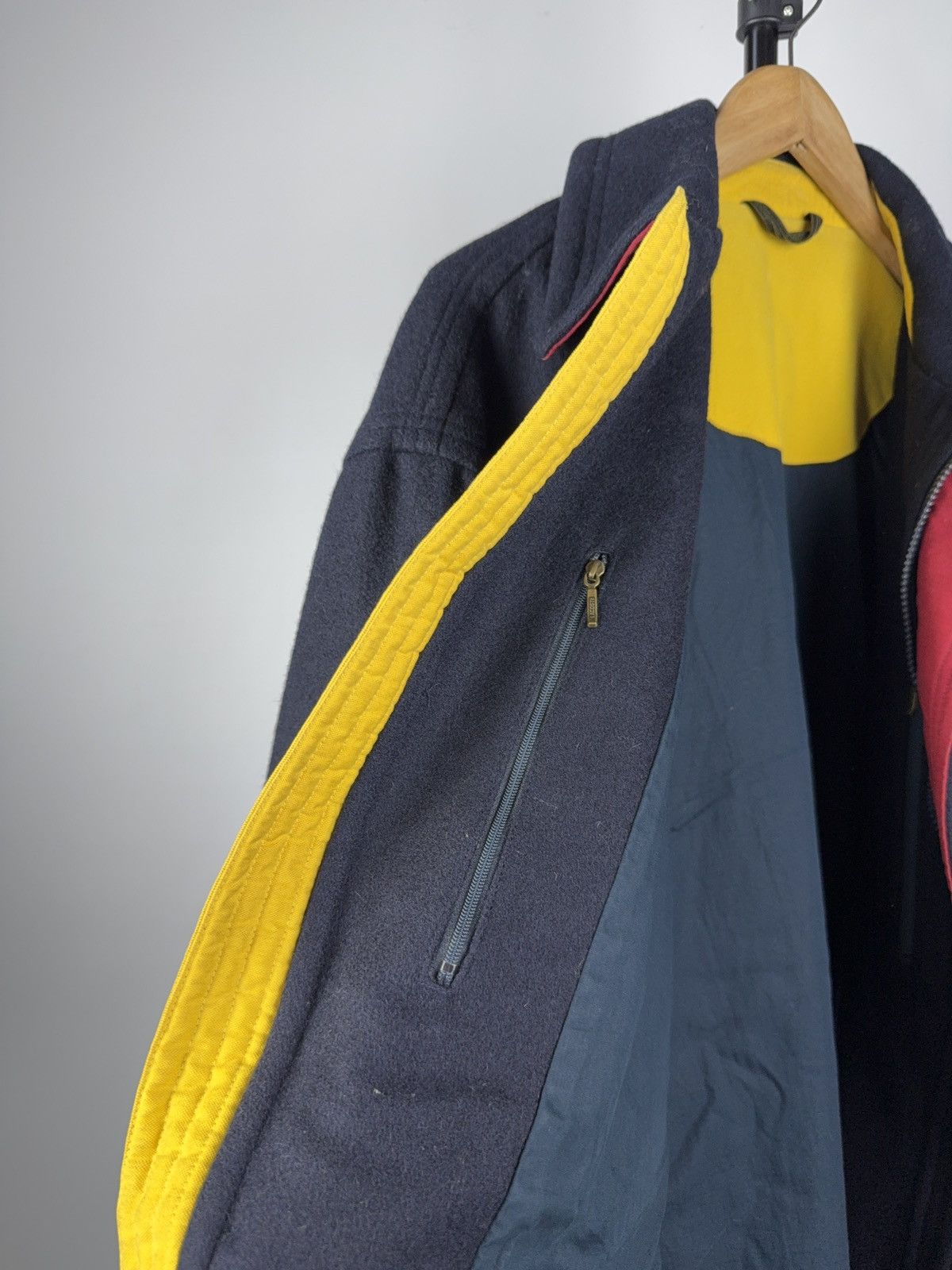 Lacoste × Vintage Vintage 90s Lacoste Heavy Coat Jacket Size US L / EU 52-54 / 3 - 7 Thumbnail