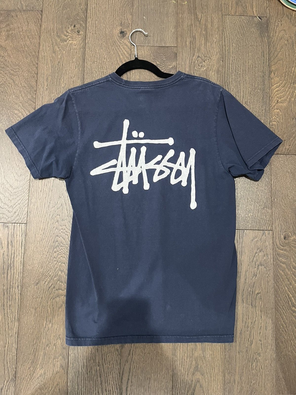 Stussy Stussy Tee Navy Size Small Size US S / EU 44-46 / 1 - 2 Thumbnail