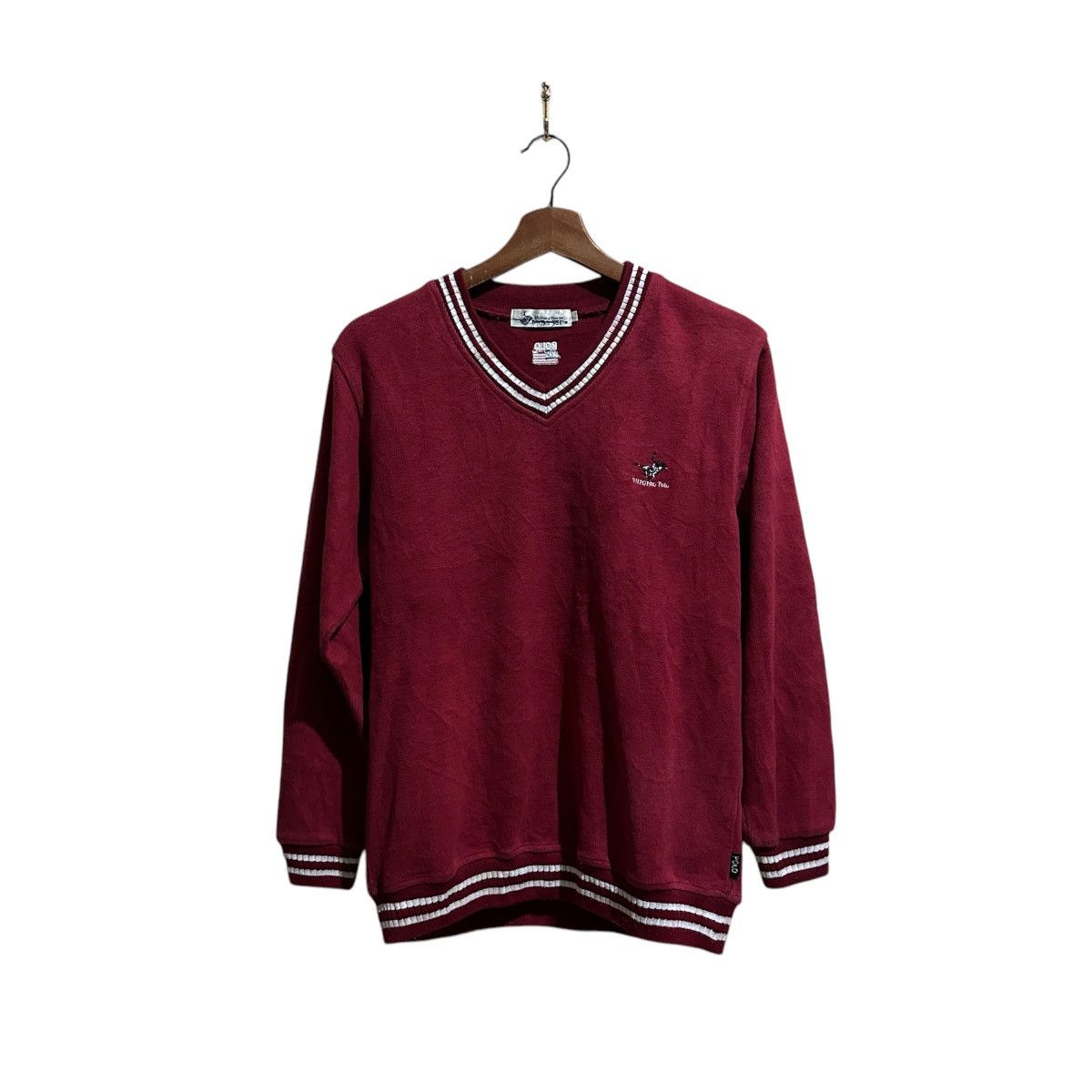 Beverly Hills Polo Club × Vintage Polo Victory Horse Pullover Sweatshirt Size US M / EU 48-50 / 2 - 1 Thumbnail