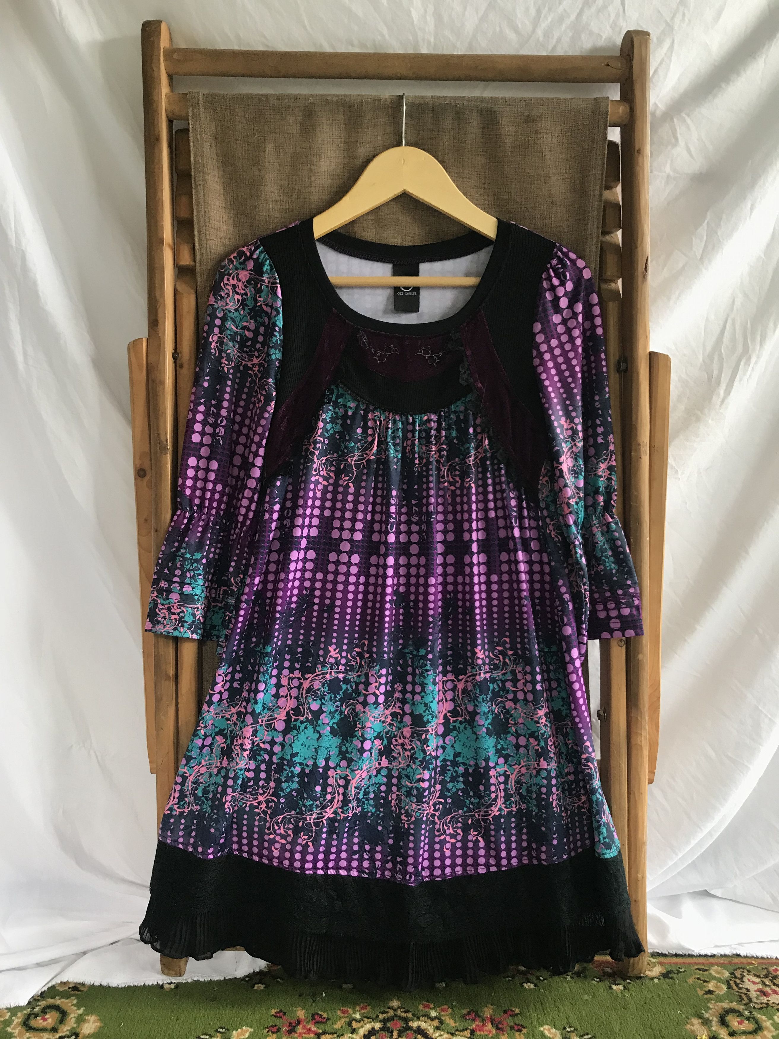 Hysteric Glamour Ozz Oneste Japanese Brand Cyber Gothic Dress Size S / US 4 / IT 40 - 1 Thumbnail
