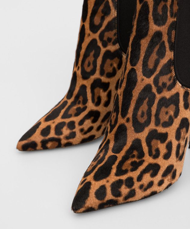 Dolce & Gabbana o1y0825 Ankle Boots in Black/Brown Size US 5 / IT 35 - 2 Thumbnail