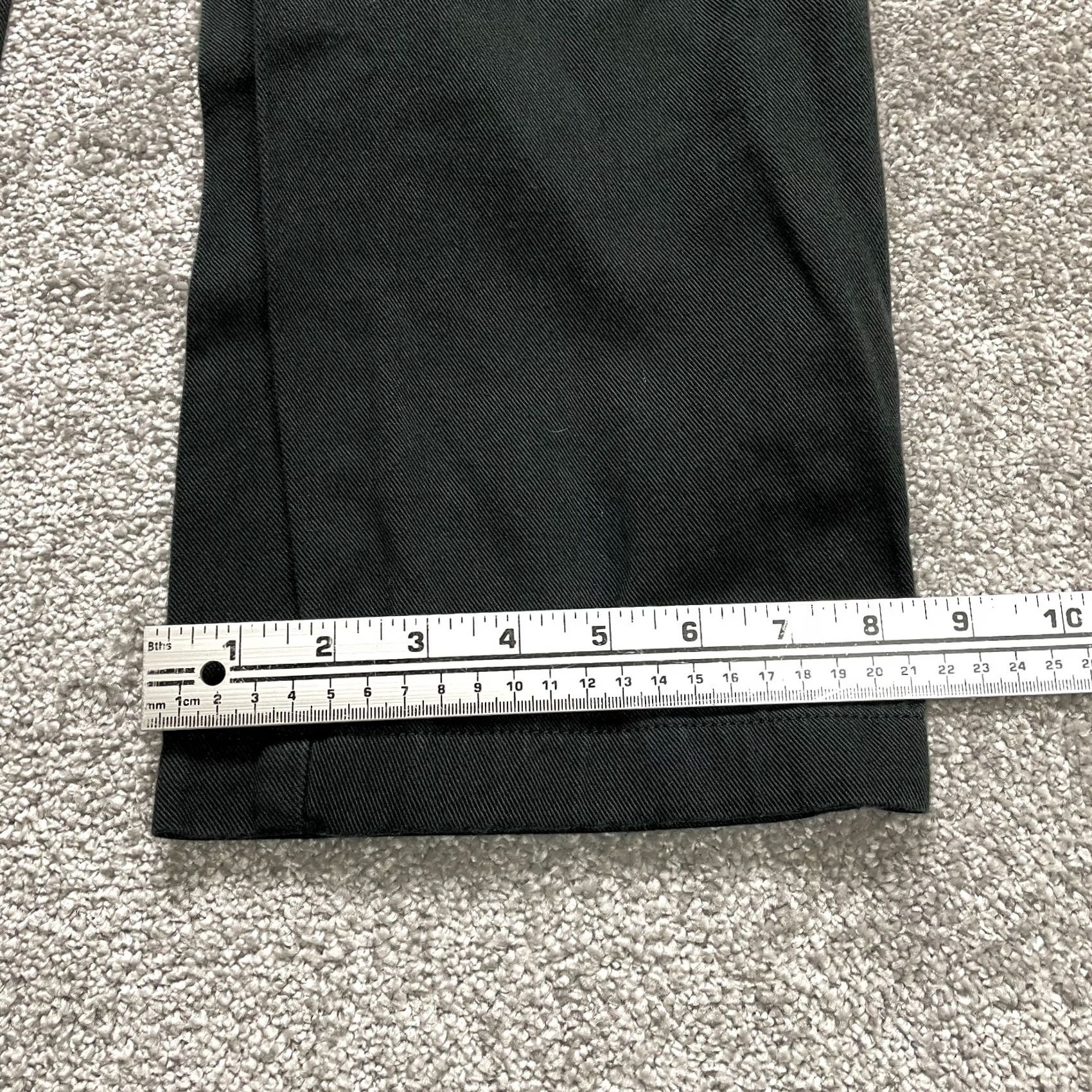 Vintage Woman Within Jeans Pants Womens Plus 18W Black Classic Fit Straight 32x28 Denim Cotton 100% Zip Pocket Mens Size 24" / US 00 / IT 34 - 2 Thumbnail