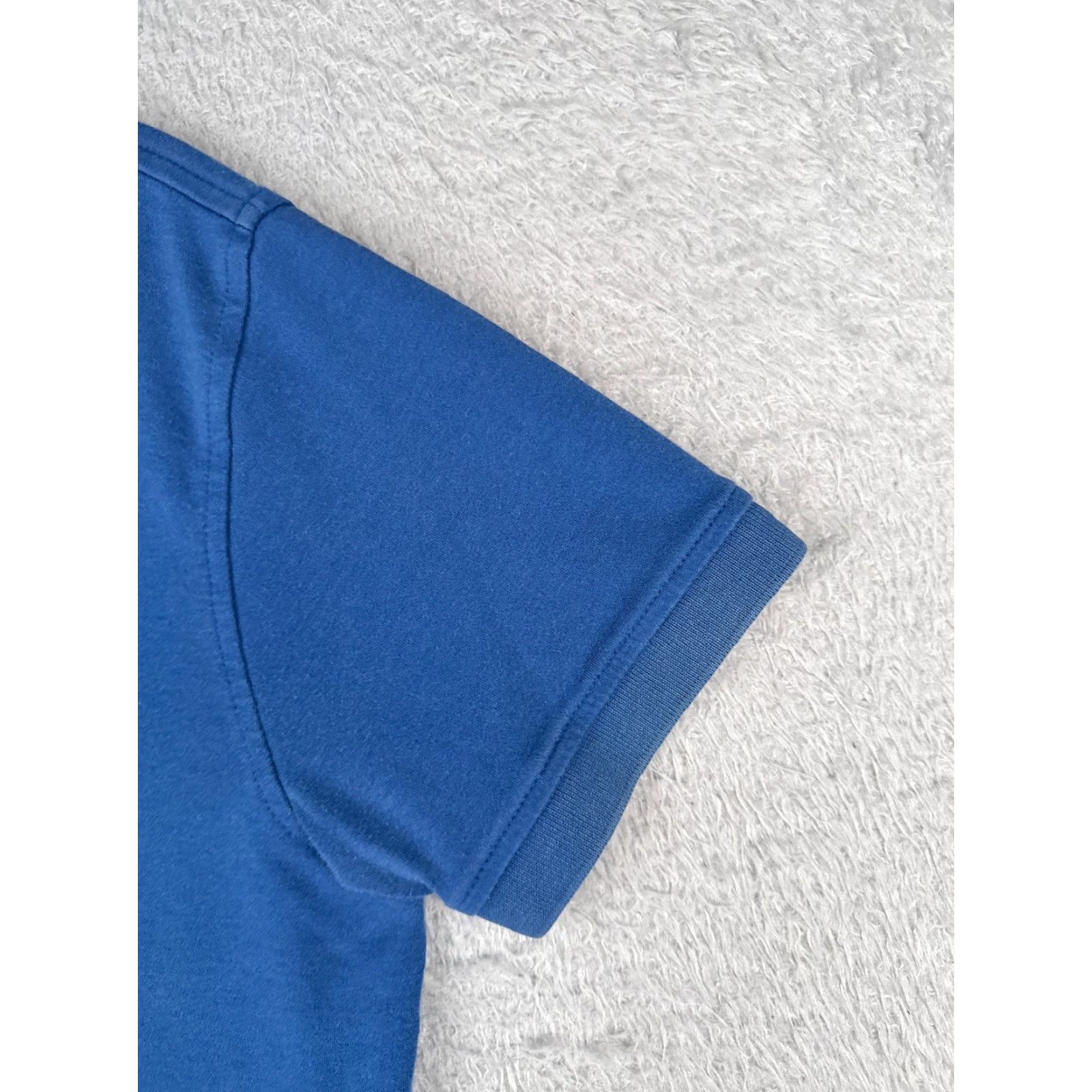 Tommy Hilfiger VINTAGE Tommy Hilfiger Polo Shirt Men Small Petite Blue 100% Cotton Jersey Slim Fit Adult Small Blue Polo Mens Size US S / EU 44-46 / 1 - 2 Thumbnail