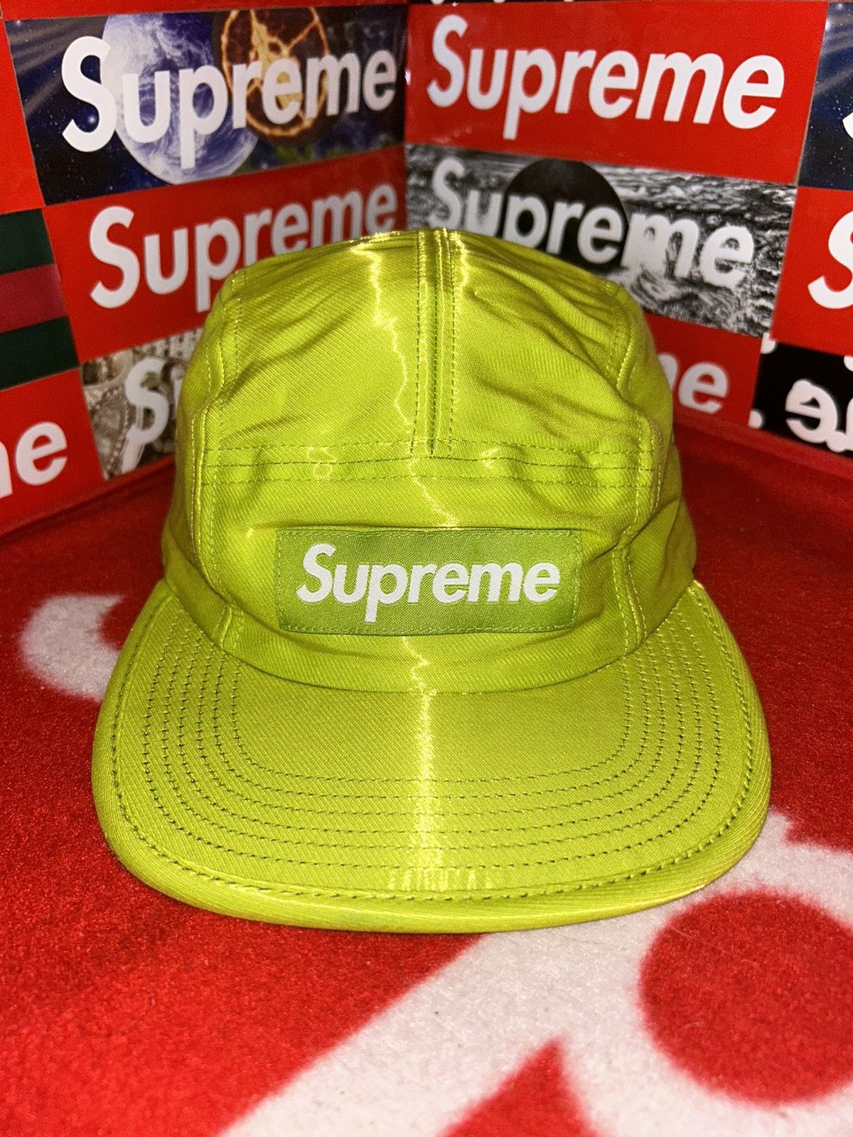 Supreme Supreme Liquid Silk Camp Cap FW18 VNDS Size ONE SIZE - 1 Thumbnail