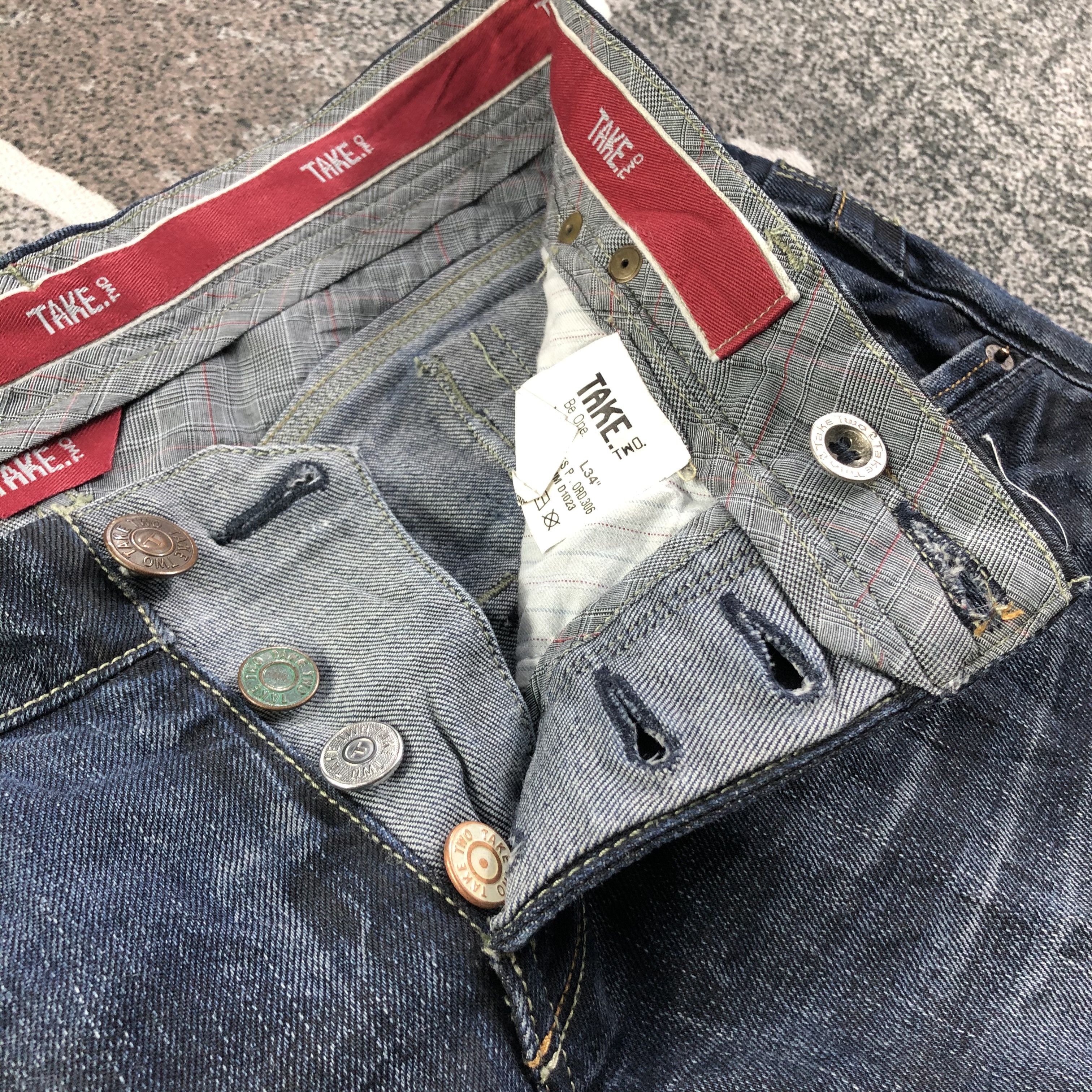 Japanese Brand Japanese Brand Jeans High Waist Cropped Denim KJ1528 Size 26" / US 2 / IT 38 - 8 Thumbnail