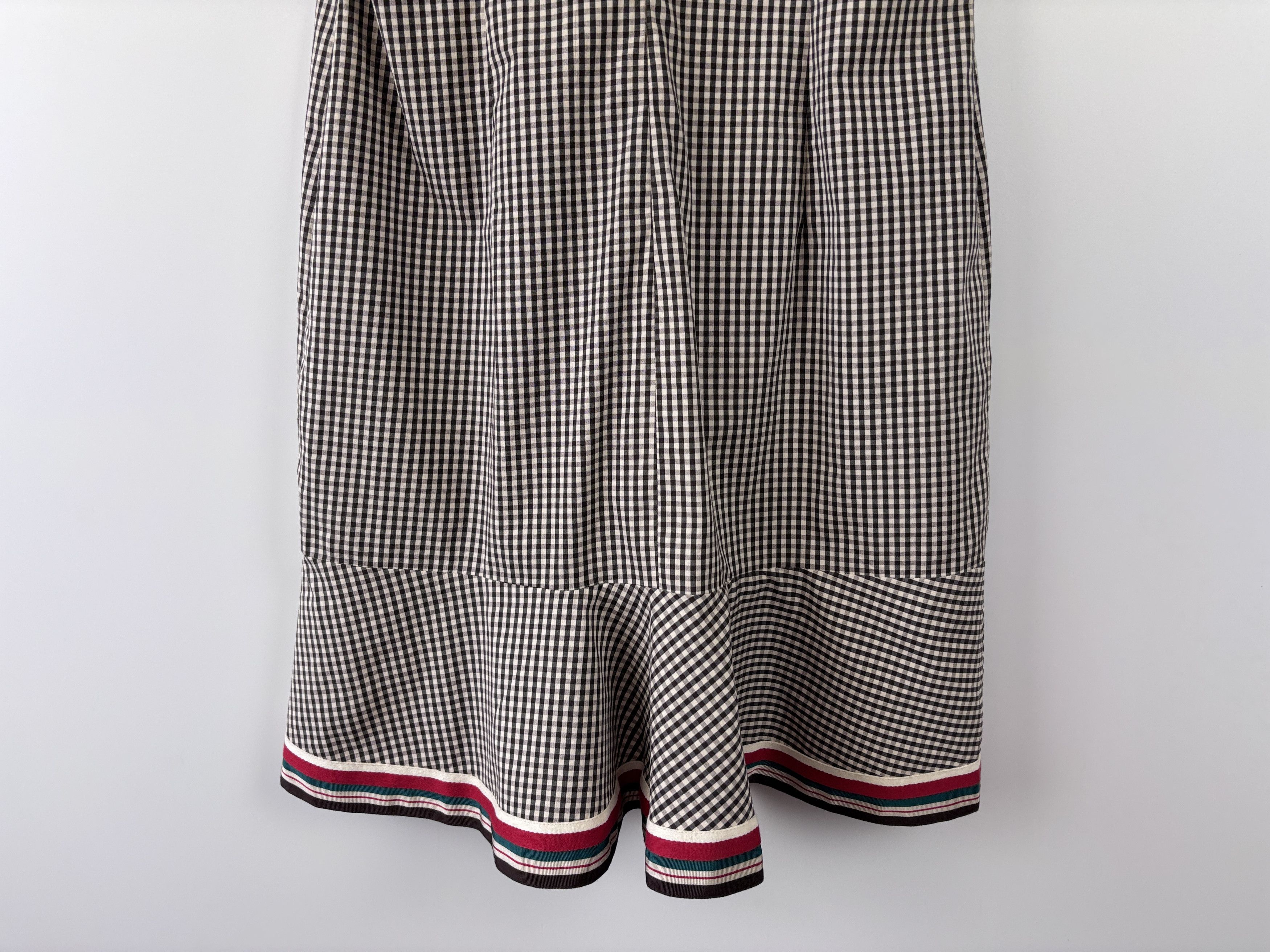 Moschino × Vintage Vintage Moschino Cheap & Chic Cheked Dress Size US 12 Size XL / US 12-14 / IT 48-50 - 7 Thumbnail