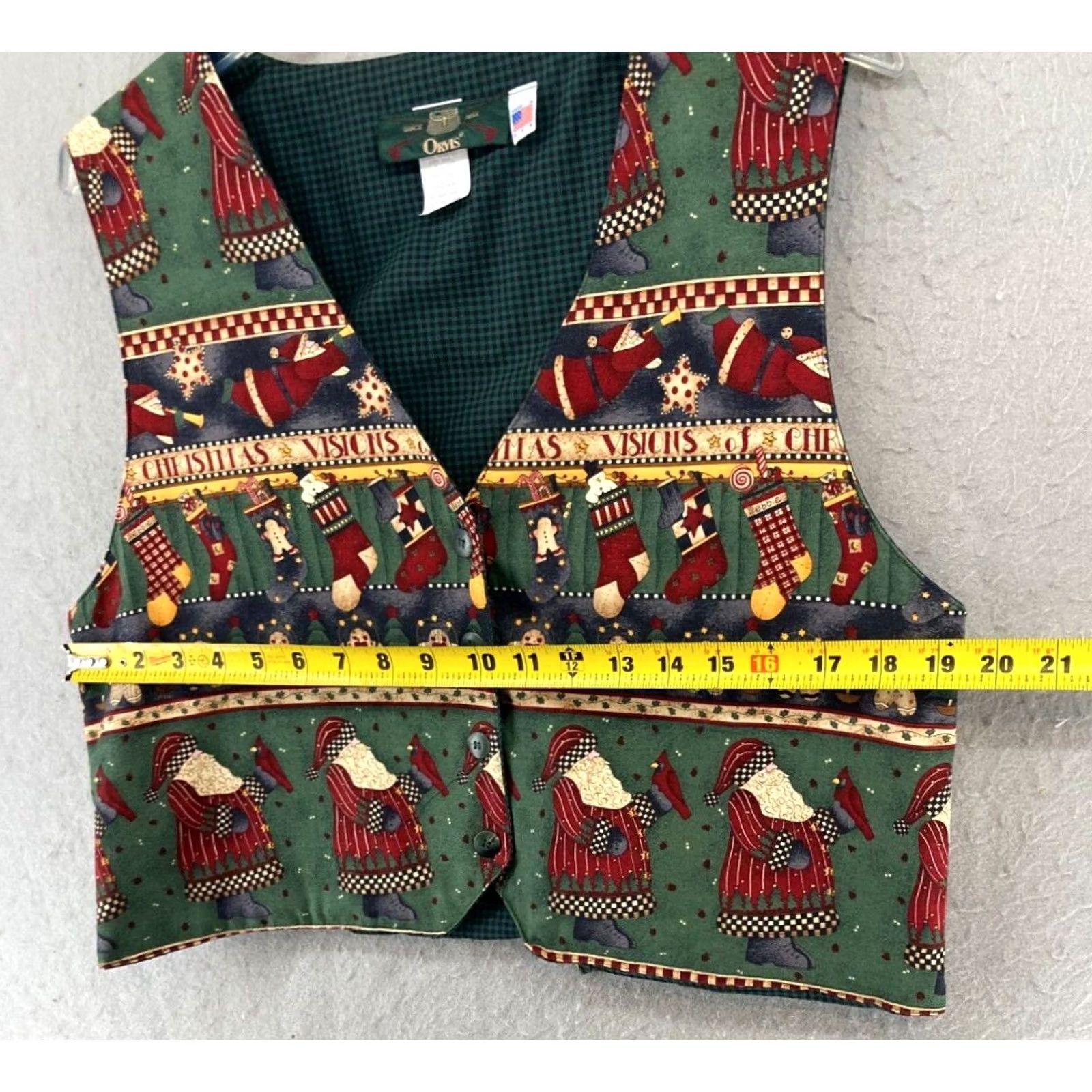 Orvis Orvis Vest Womens XL Vintage Christmas USA MADE Size XL / US 12-14 / IT 48-50 - 2 Thumbnail