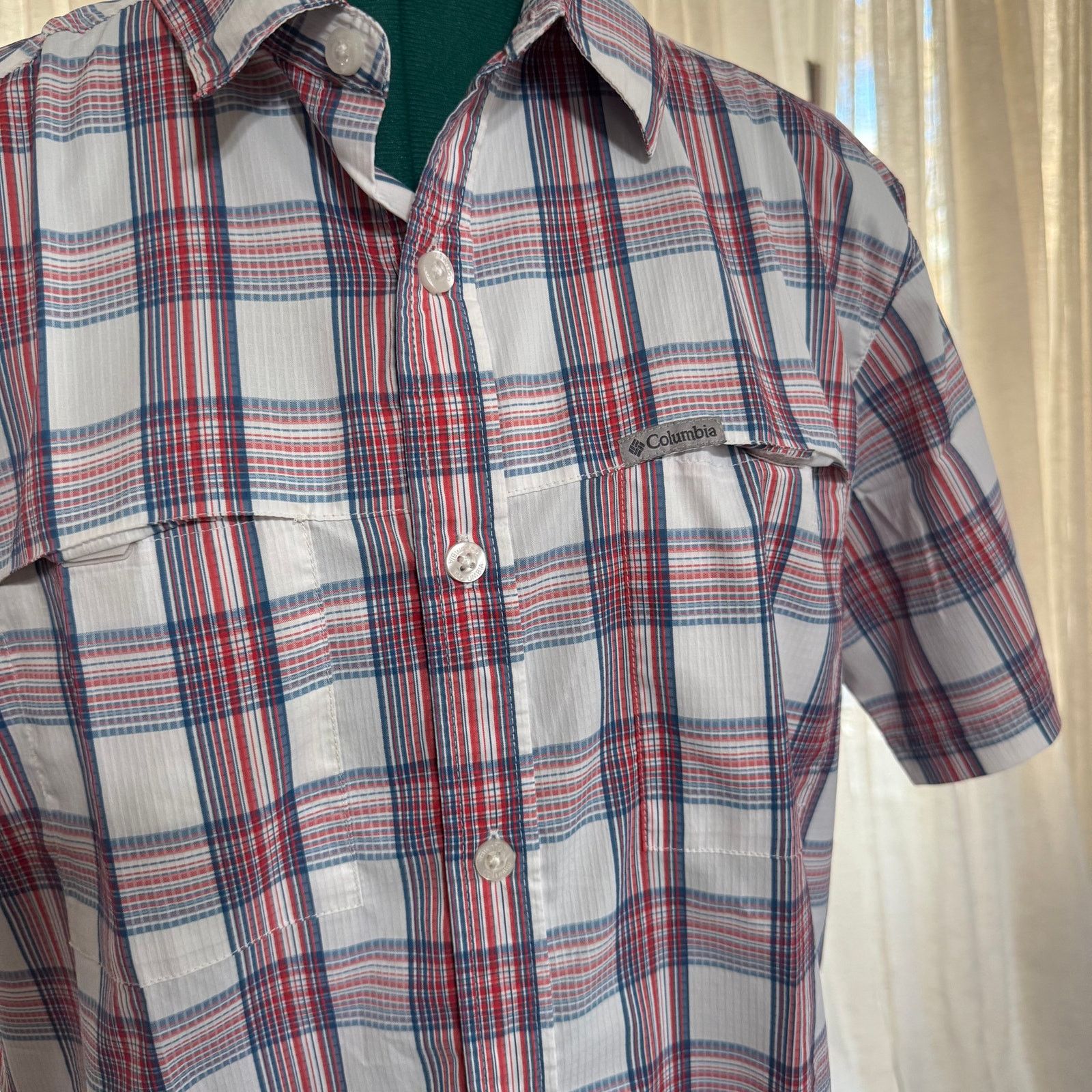 Columbia Columbia Short Sleeve Plaid Button-Down Shirt | Sz M Size US M / EU 48-50 / 2 - 3 Thumbnail