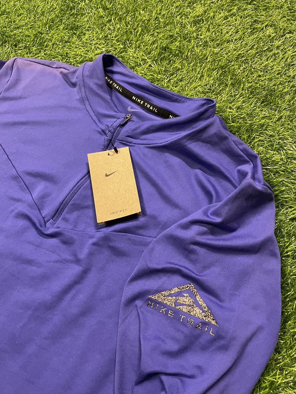 Nike Nike Trail Running Top Athletic Long sleeve Size Large Size US L / EU 52-54 / 3 - 2 Thumbnail
