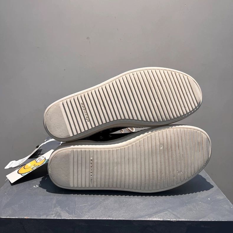 Rick Owens Rick Owens Nylon high-top fringed large Converse board shoe Size US 10.5 / EU 43-44 - 8 Thumbnail
