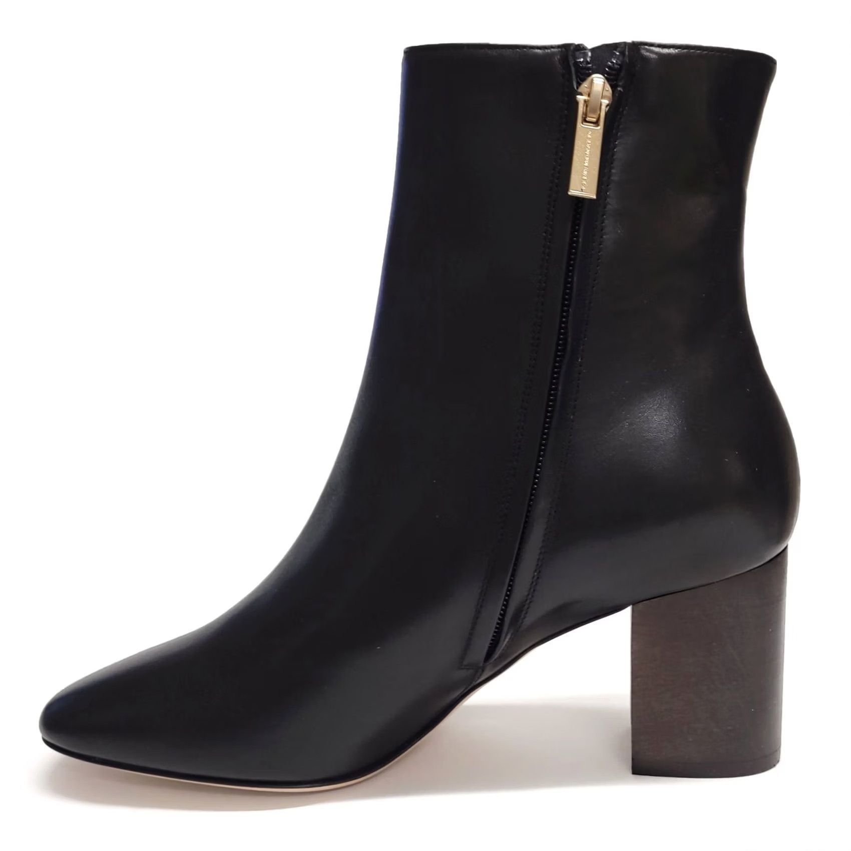 Club Monaco Club Monaco Boots, Women's Payton Boots, Black, Size 7.5, Leather Upper, Leather Lining, zip, Block Heel, Round Toe, MSRP: 50 Size US 8 / IT 38 - 5 Thumbnail