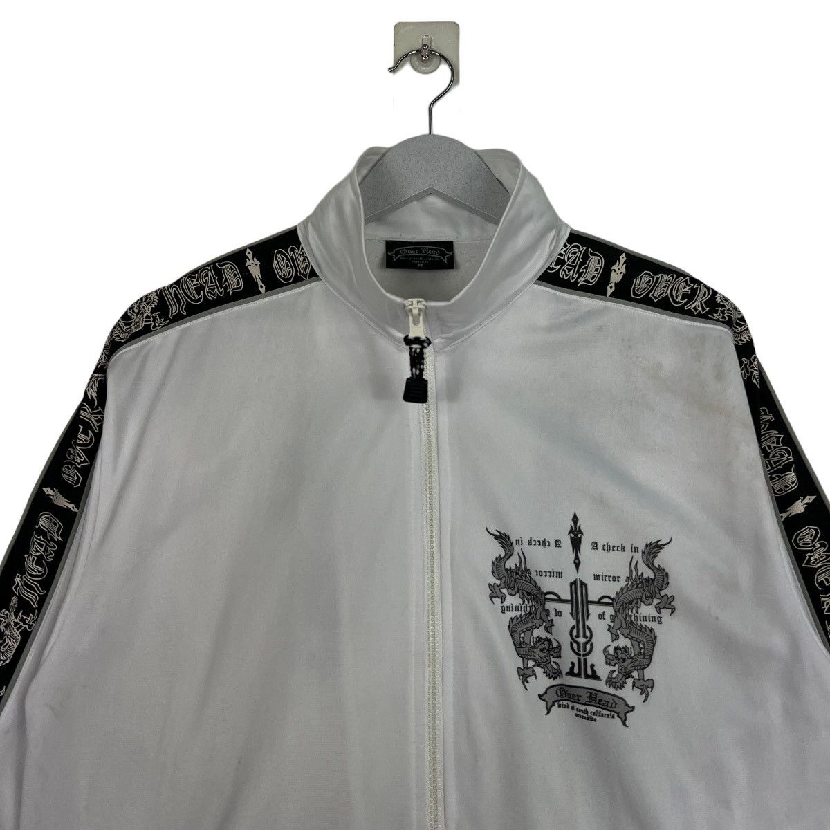 Japanese Brand 🔥 VINTAGE OVER HEAD CROSS DRAGON SWEATER Size US M / EU 48-50 / 2 - 4 Thumbnail