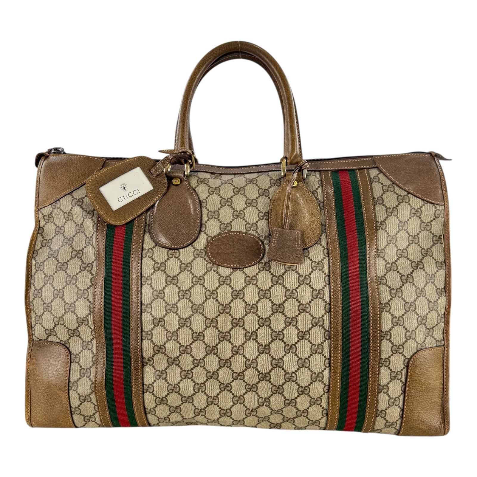 Gucci Gucci Vintage Monogram Sherry Line Travel Bag Size ONE SIZE - 1 Thumbnail