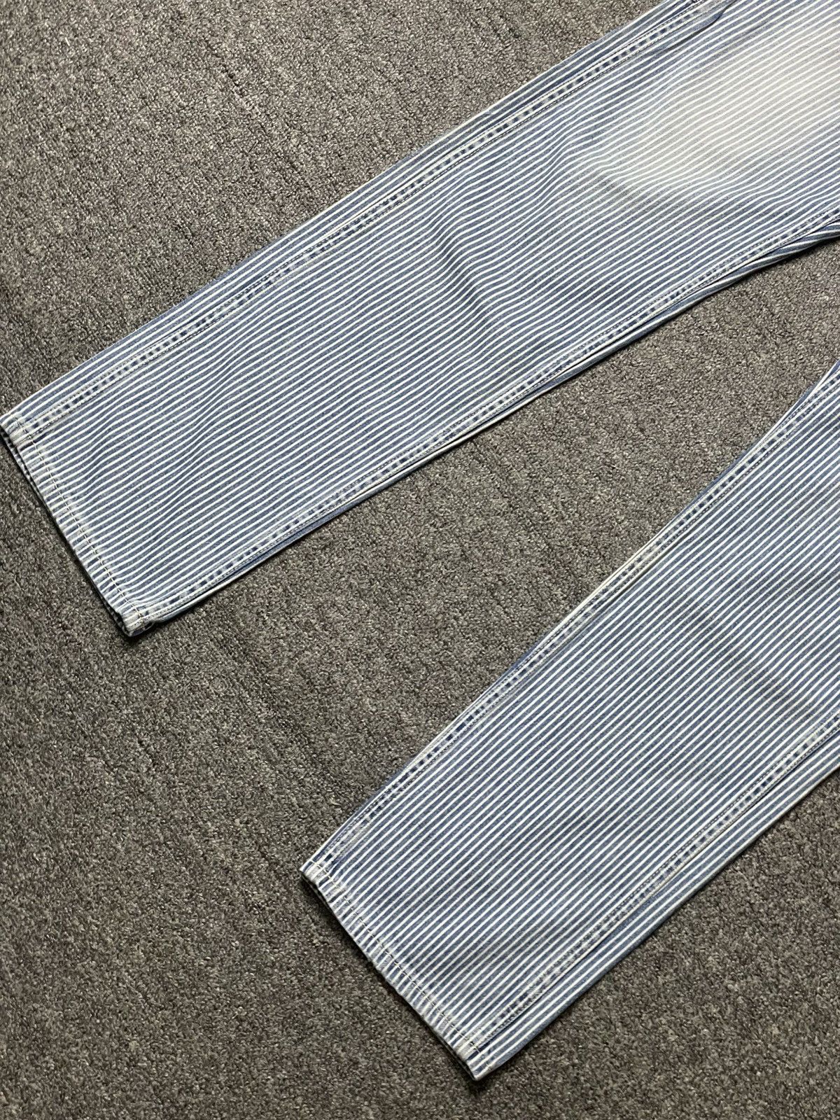 Japanese Brand × Vintage Earth Music & Ecology Striped Jeans (92) Size US 29 - 3 Thumbnail