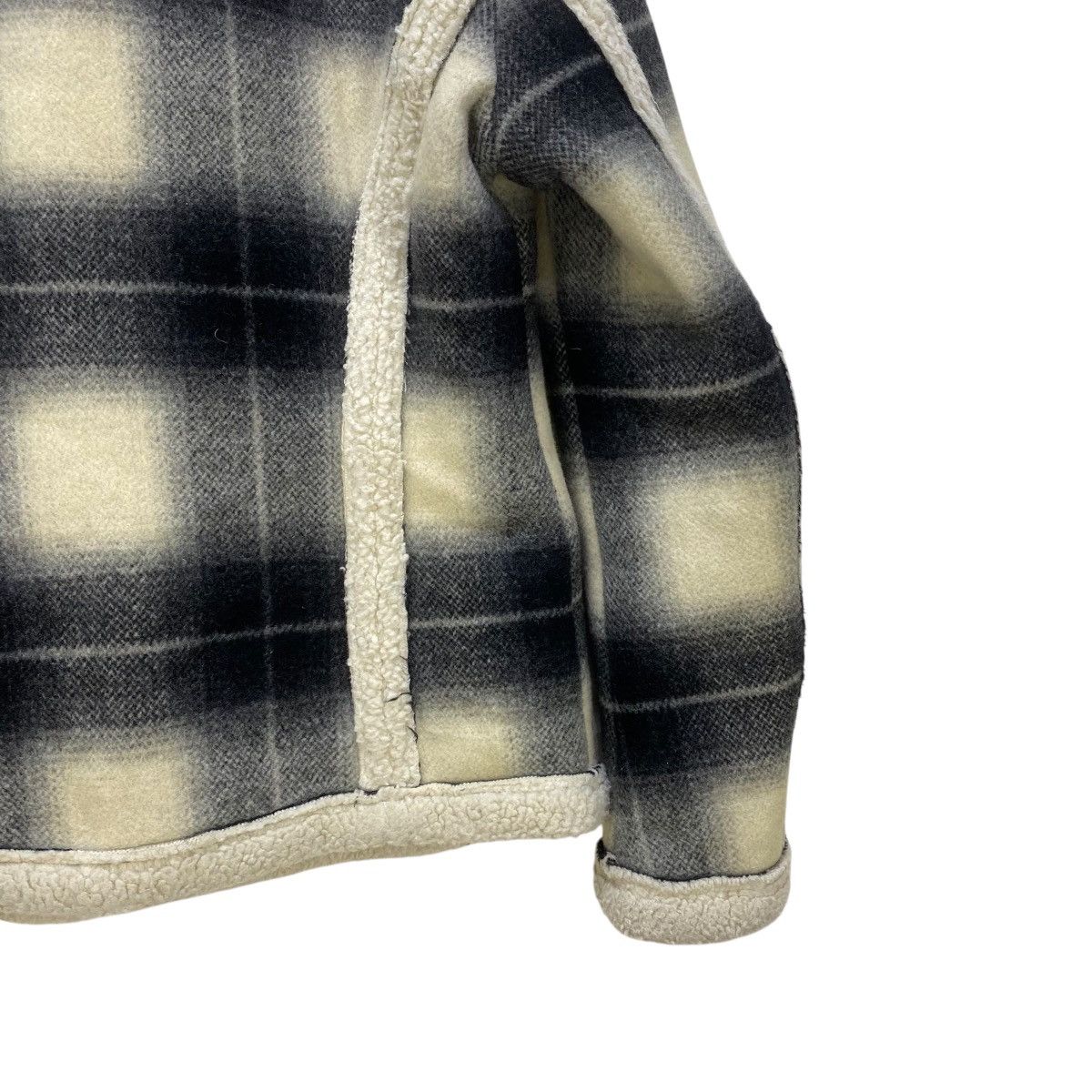 If Six Was Nine 🔥Awesome Gb Skin Plaid Tartan Shearling Jacket Size US M / EU 48-50 / 2 - 9 Thumbnail