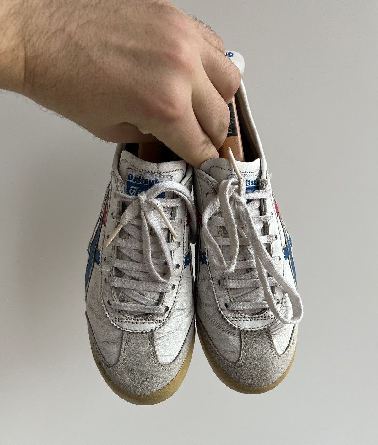 Asics × Vintage Vintage Asics Onitsuka Tiger Leather Sneakers Size US 9 / IT 39 - 2 Thumbnail