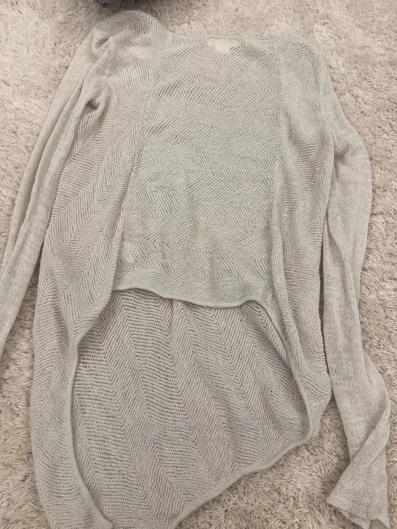 Helmut Lang Helmut Lang Gray knitted sweater Size S / US 4 / IT 40 - 3 Thumbnail