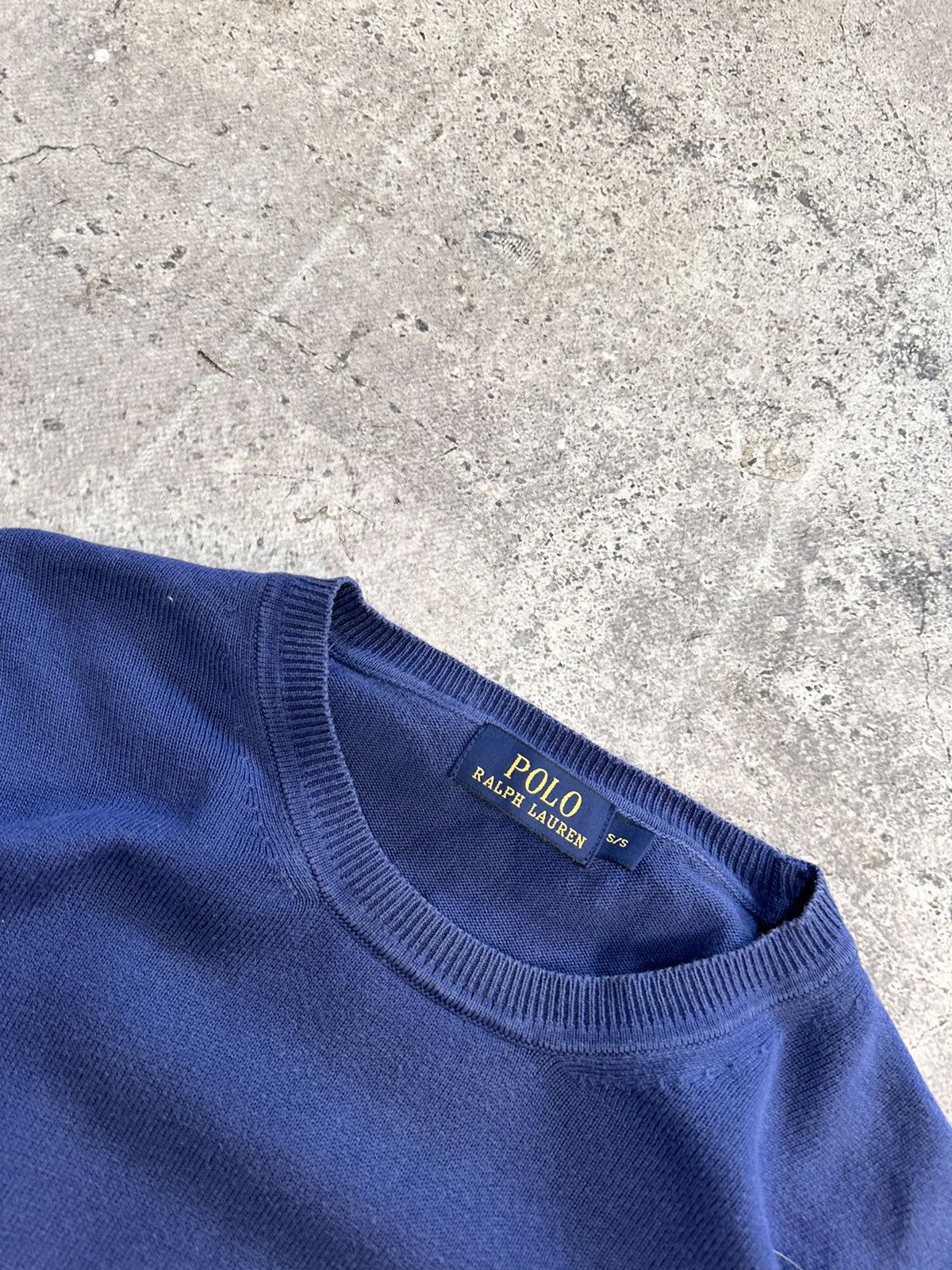 Polo Ralph Lauren × Ralph Lauren SALE💣💣 Polo Ralph Lauren Cable Knit wool blue sweater Size US M / EU 48-50 / 2 - 9 Thumbnail