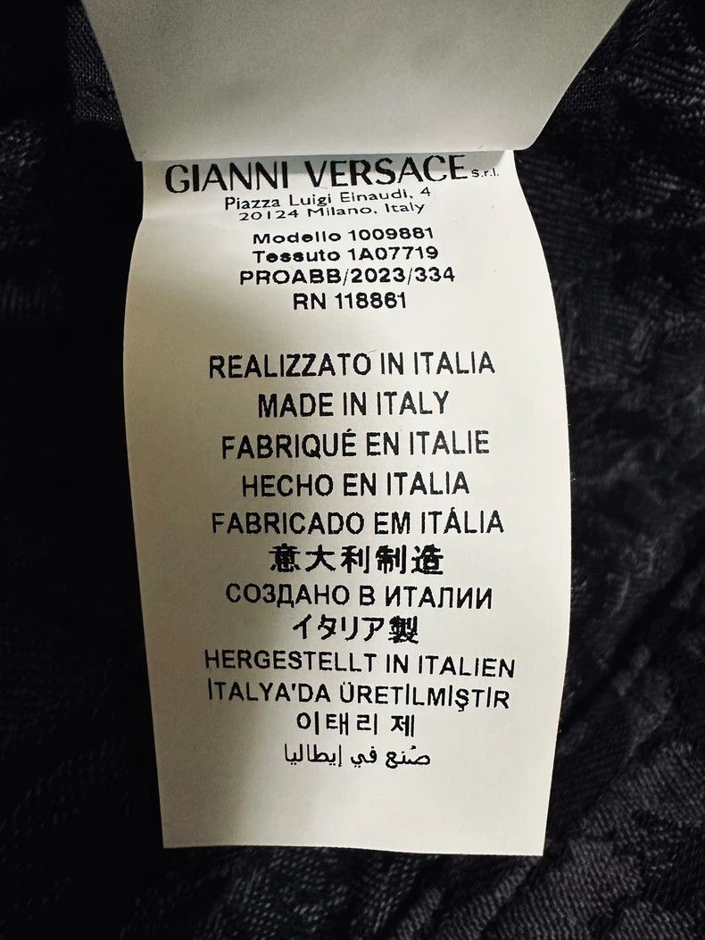 Versace Versace Jacquard deep embroidery heavy hardware jacket jac Size US XL / EU 56 / 4 - 8 Thumbnail