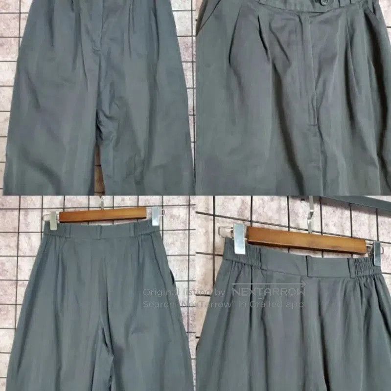 Dior Dior Gray Casual Pants for Women . Size 23" - 2 Thumbnail