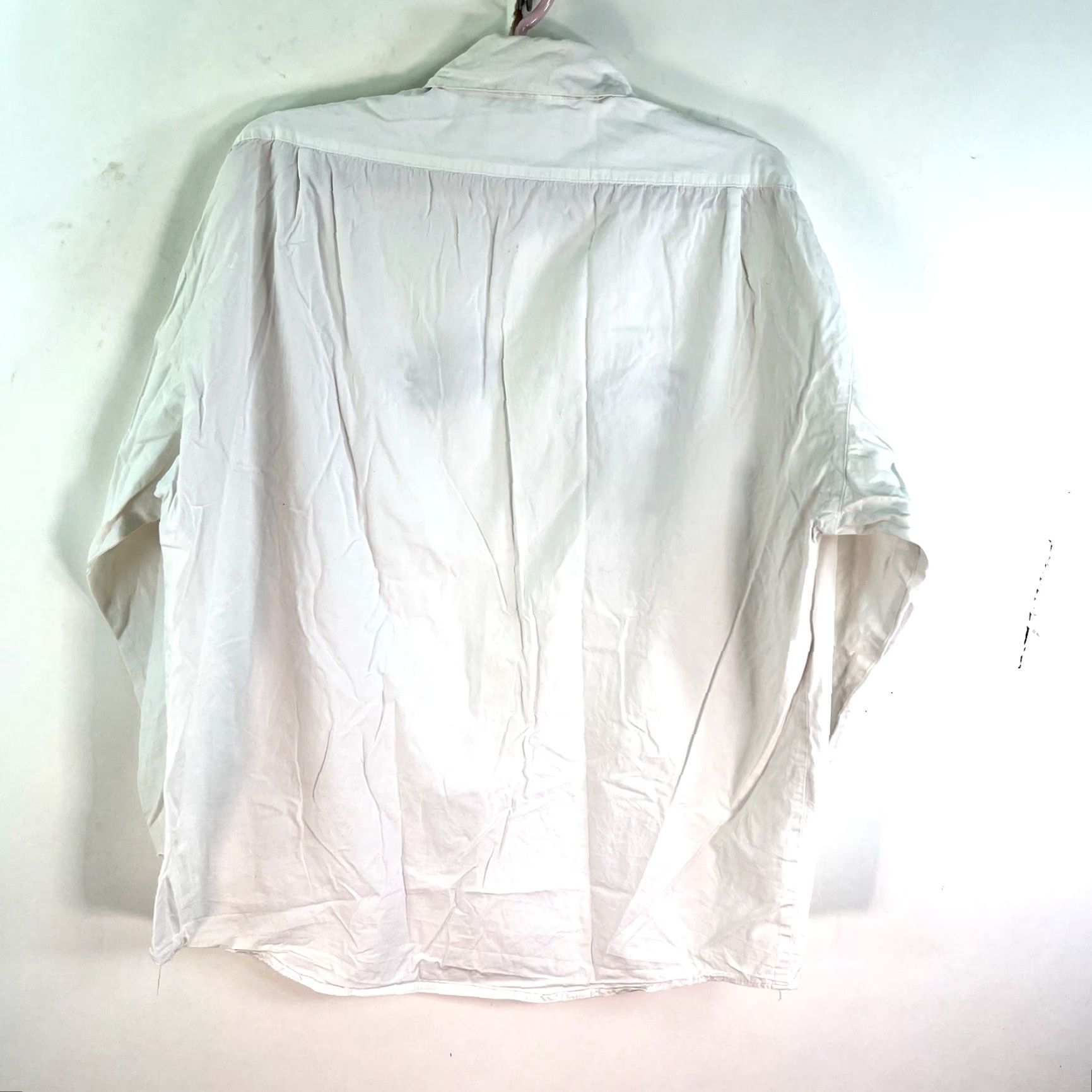 Vintage VTG Betty Boop Too Cute Button Shirt Mens XL White Embroidered 90s Retro Long Sleeve Button-Up Shirt Size US XL / EU 56 / 4 - 6 Thumbnail