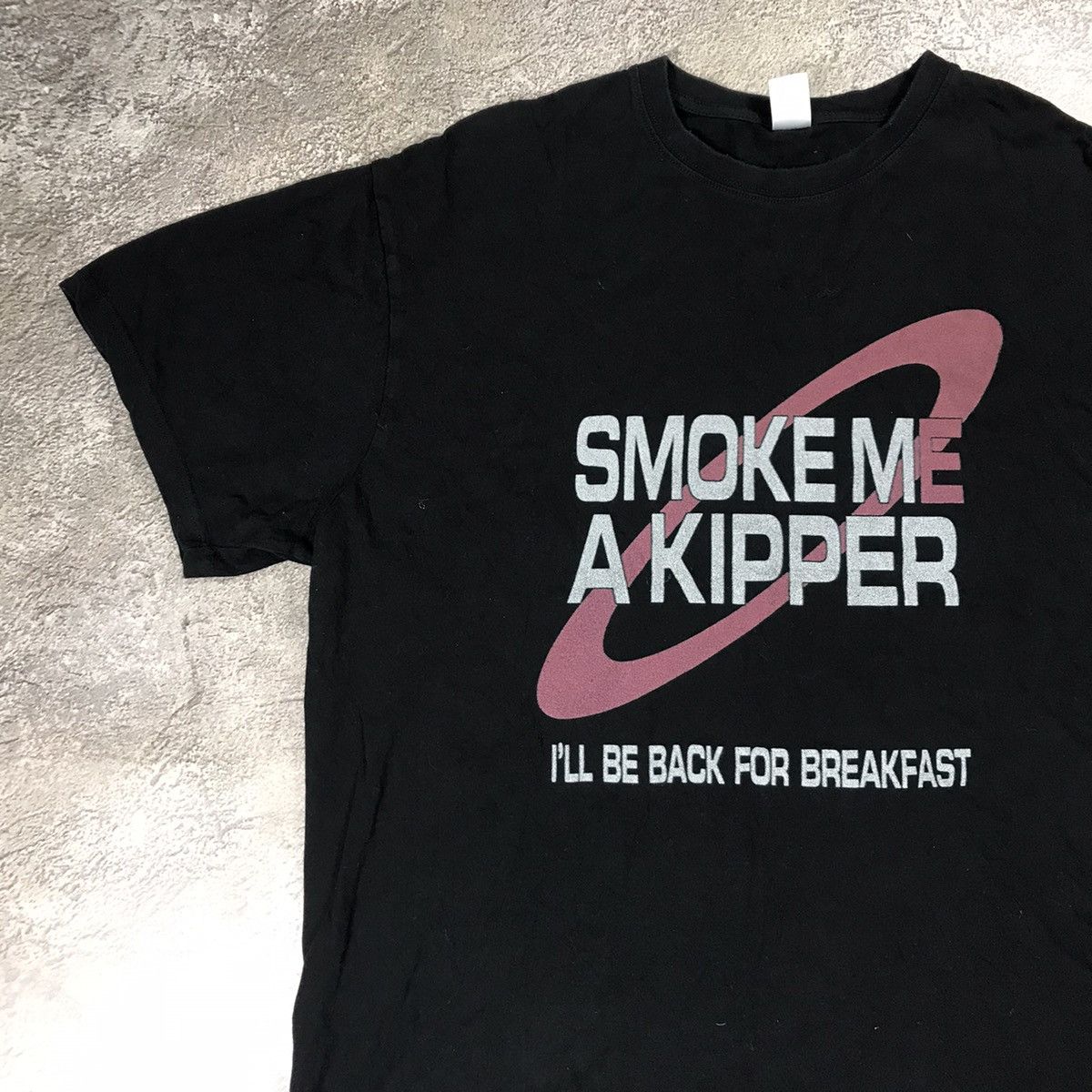 Vintage Vintage Y2K Graphic Tee Smoke Me A Kipper Skate Swag XXL Size US XXL / EU 58 / 5 - 3 Thumbnail