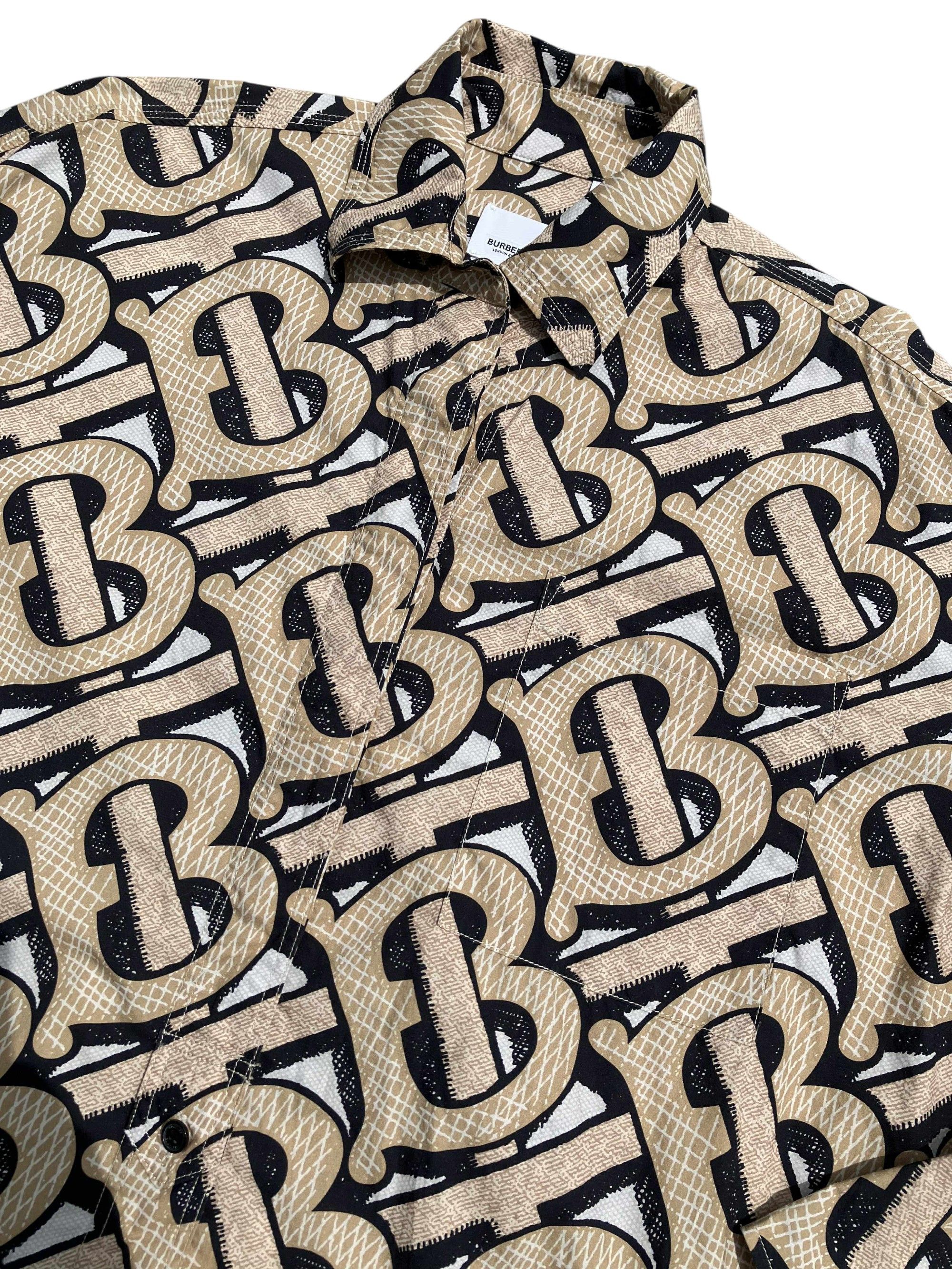 Burberry Burberry London Monogram Long Sleeve Shirt Button-Up Cotton Size XS / US 0-2 / IT 36-38 - 3 Thumbnail