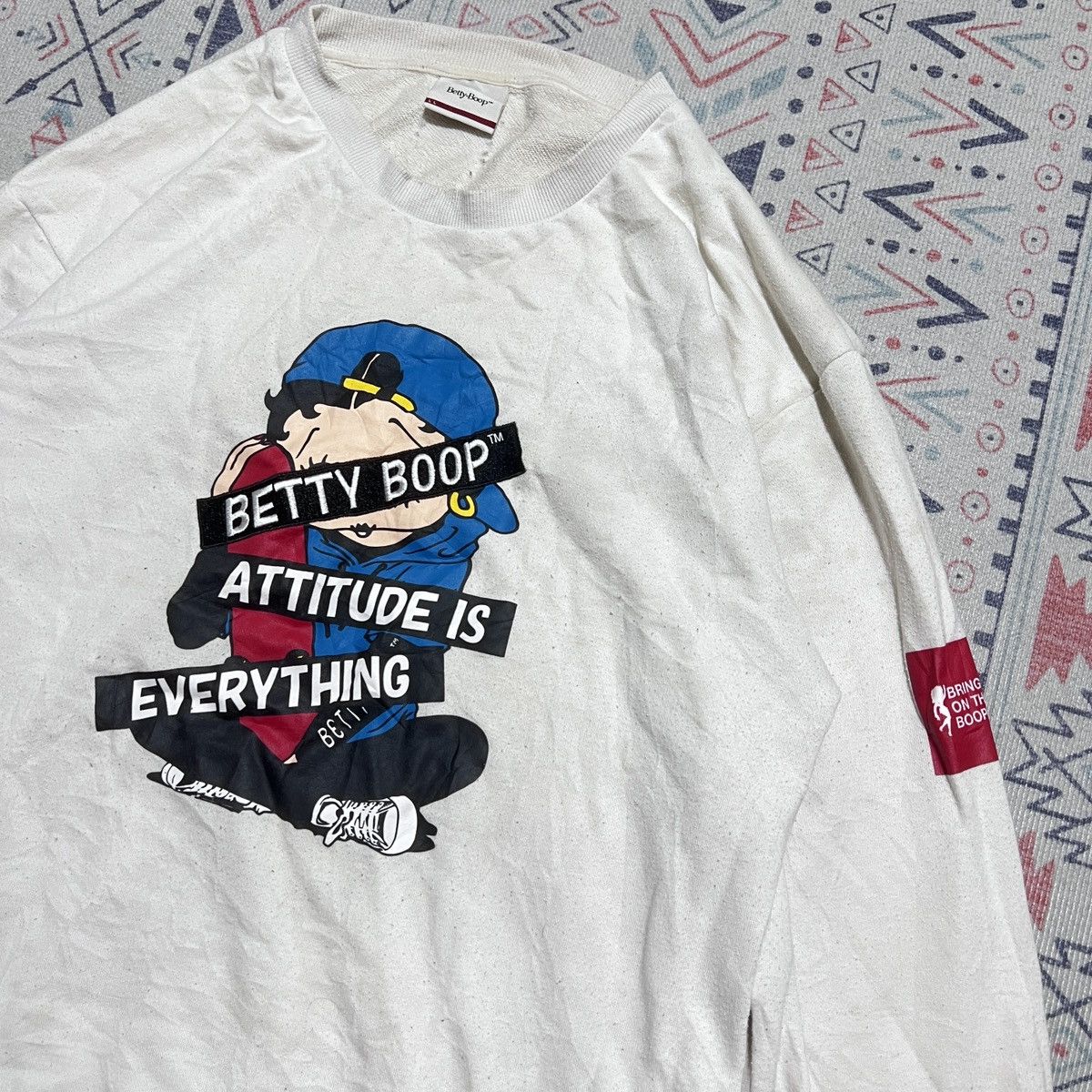 Cartoon Network Betty Boops X Skate Thrashed Condition Size US L / EU 52-54 / 3 - 3 Thumbnail