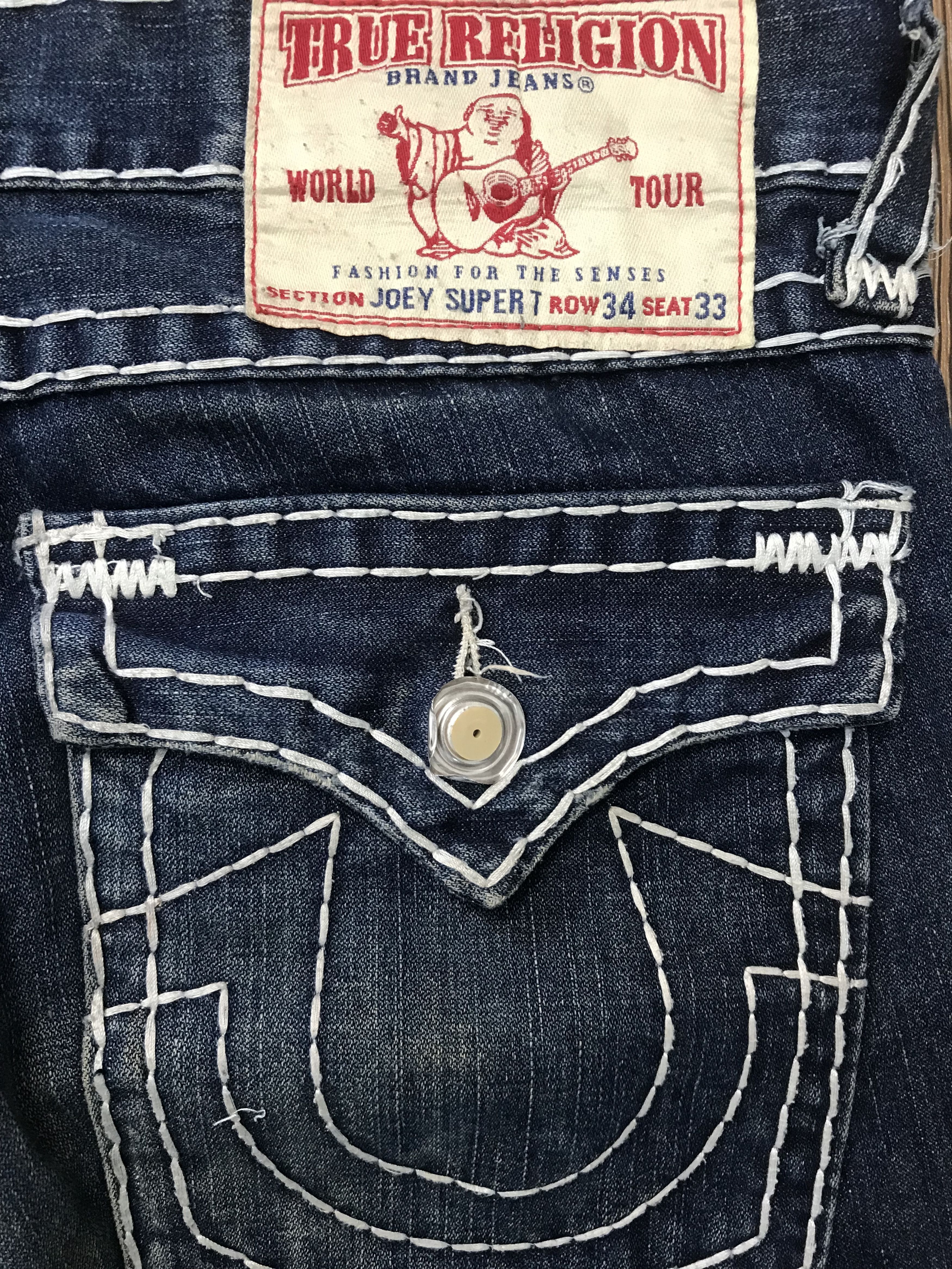 True Religion True Religion Joey Big T Flare Jean Size US 34 / EU 50 - 5 Thumbnail