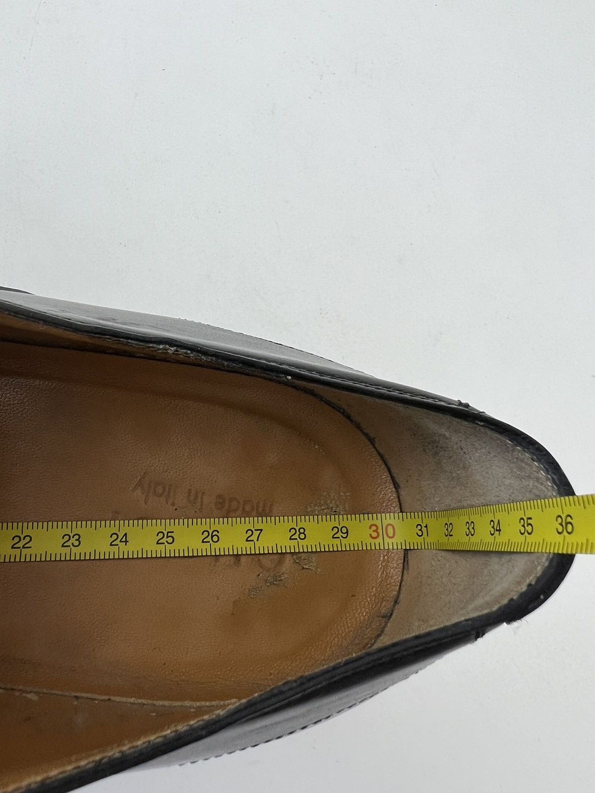 Gucci GUCCI Logo Lace Up Oxfords Leather Shoes Size US 11 / EU 44 - 20 Thumbnail