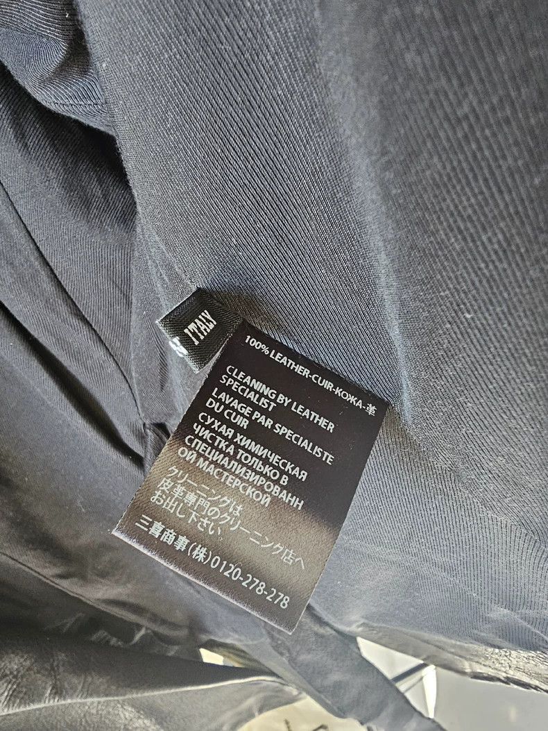 Haider Ackermann Haider Ackermann Leather Jacket for Fall Winter-2506 Size M / US 6-8 / IT 42-44 - 7 Thumbnail