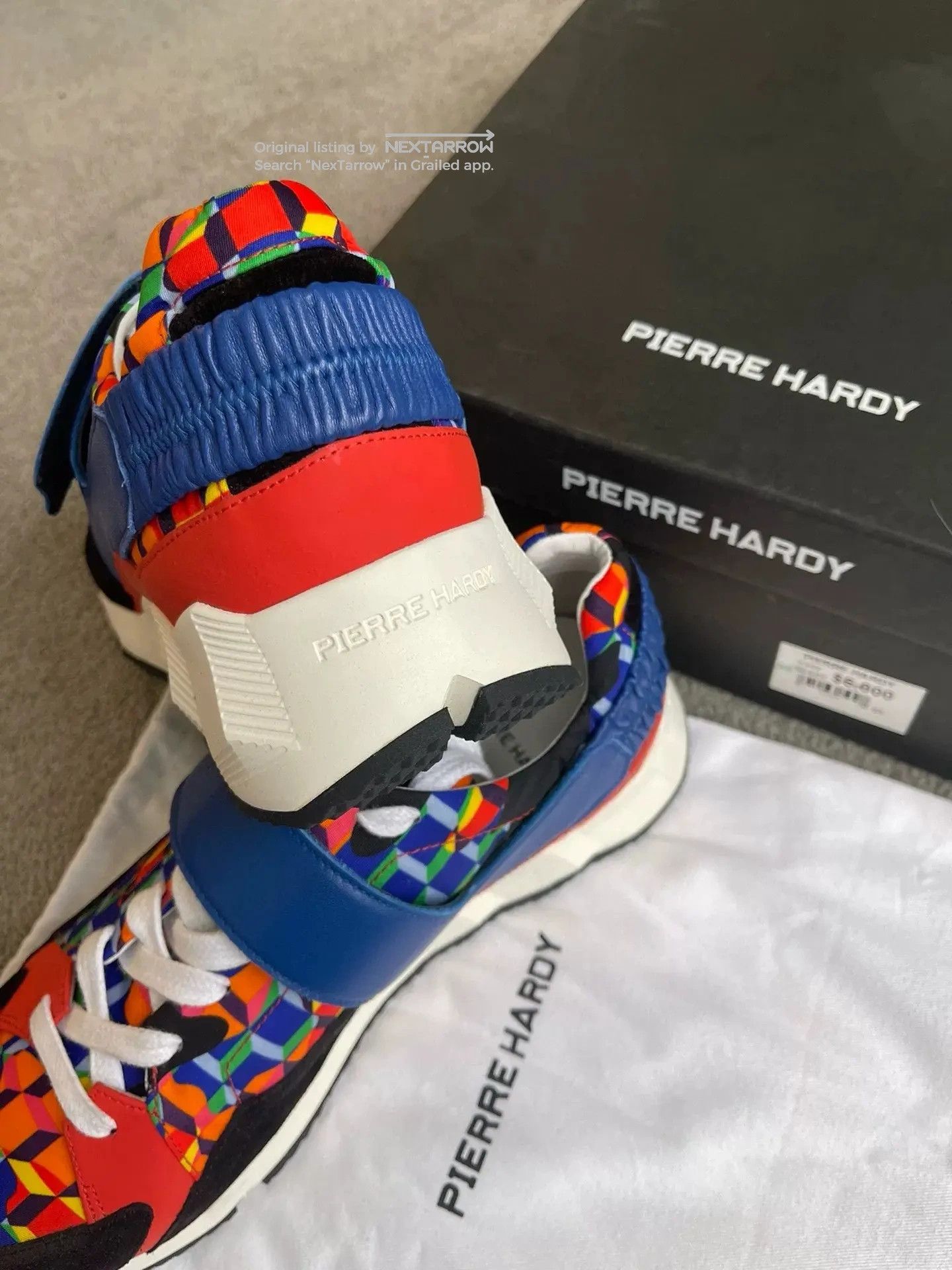 Pierre Hardy Velcro Dad Sneakers, Men's (Size 7) — image 5 of 6