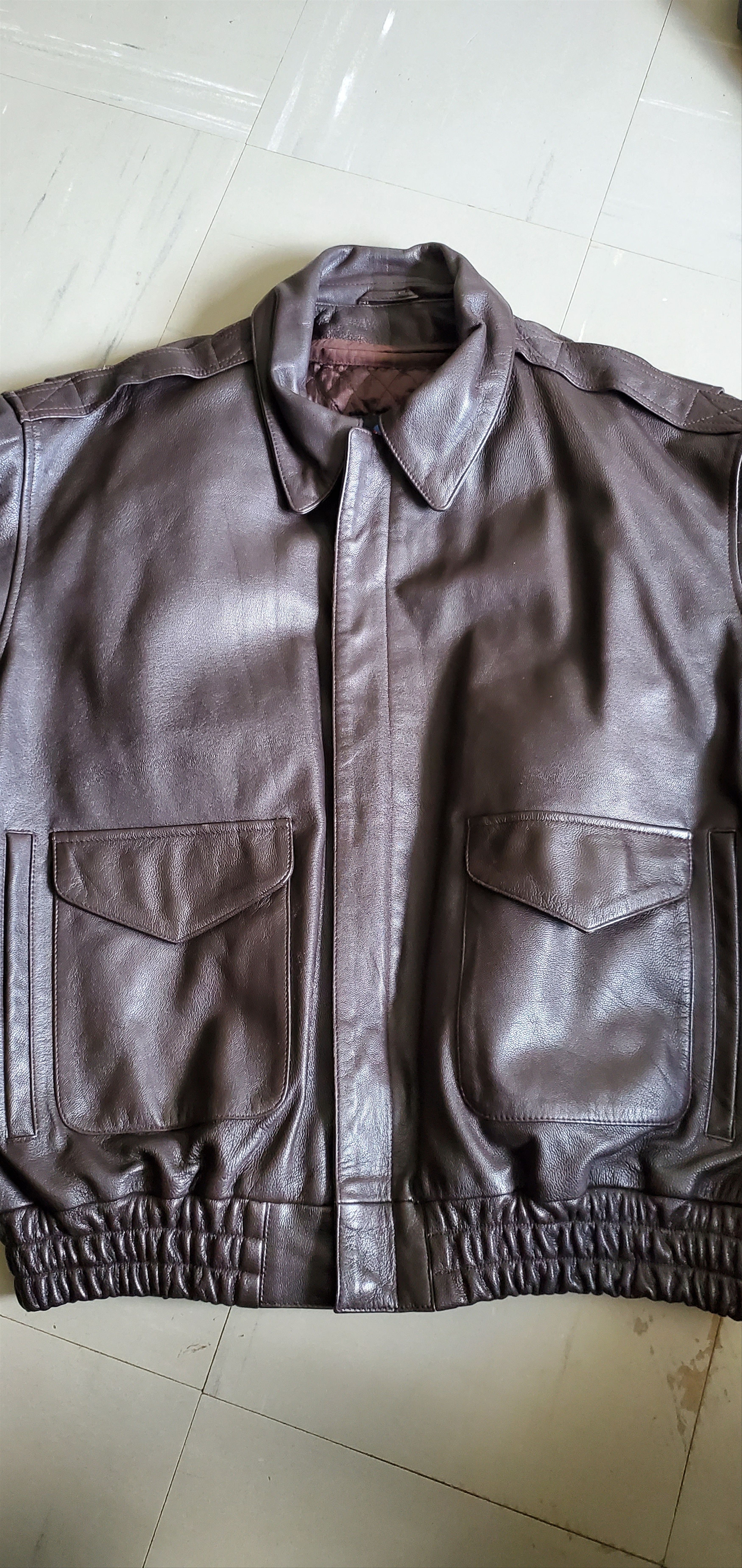 Cooper A-2 Goatskin Boeing Cockpit Jacket
