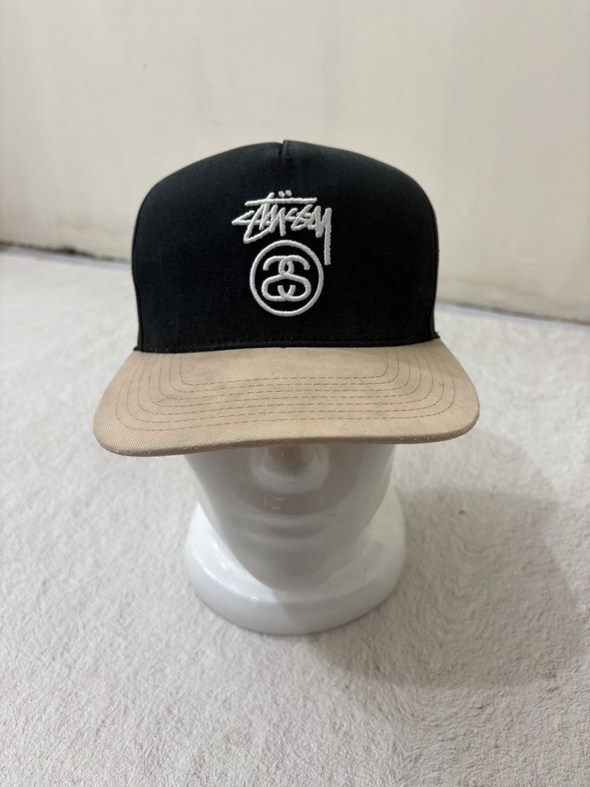 Stussy Stussy embroidery logo snapback Size ONE SIZE - 2 Thumbnail