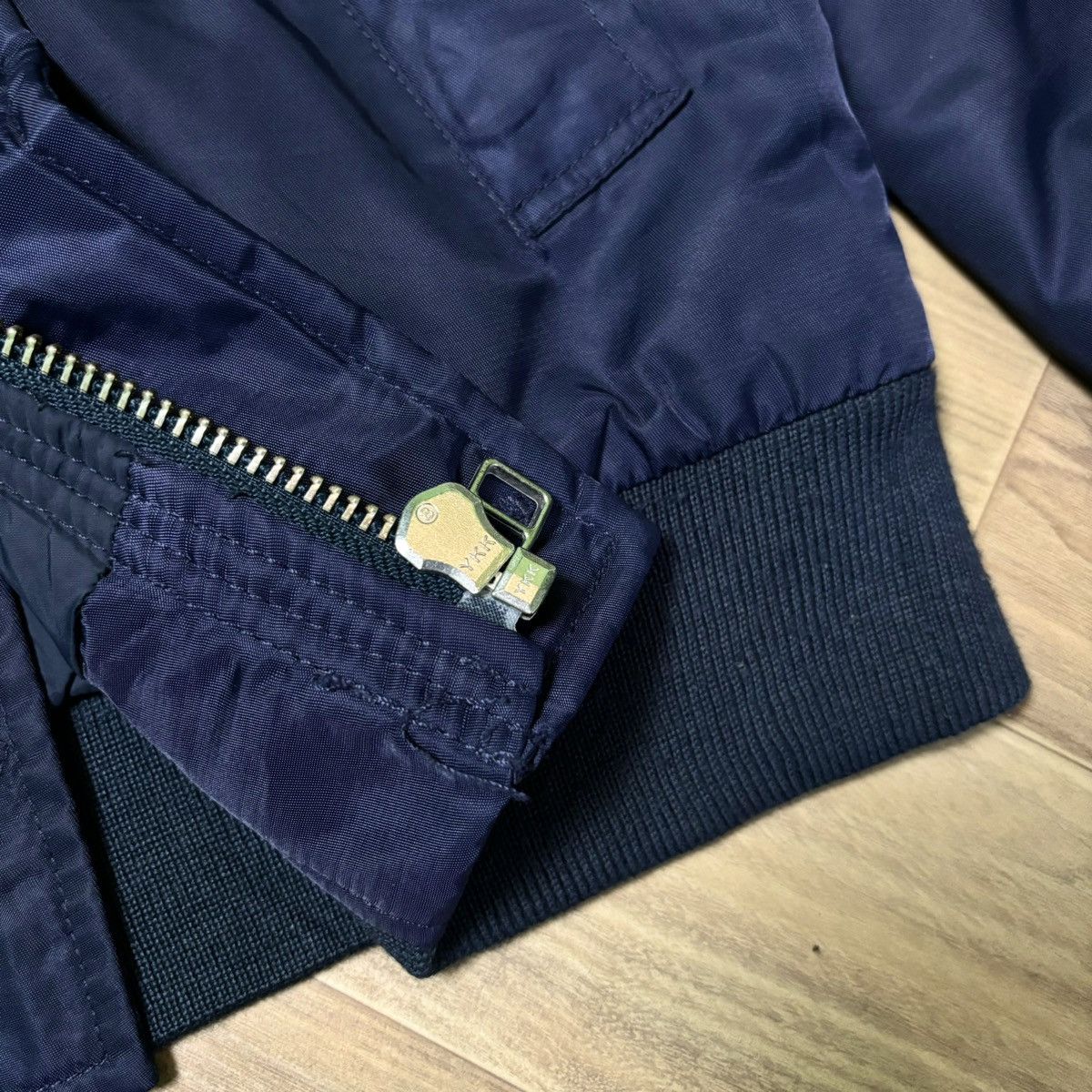 14th Addiction × If Six Was Nine × Le Grande Bleu (L.G.B.) G.O.A Kiffe bomber fur jacket ifsixwasnine lgb style Size US S / EU 44-46 / 1 - 11 Thumbnail