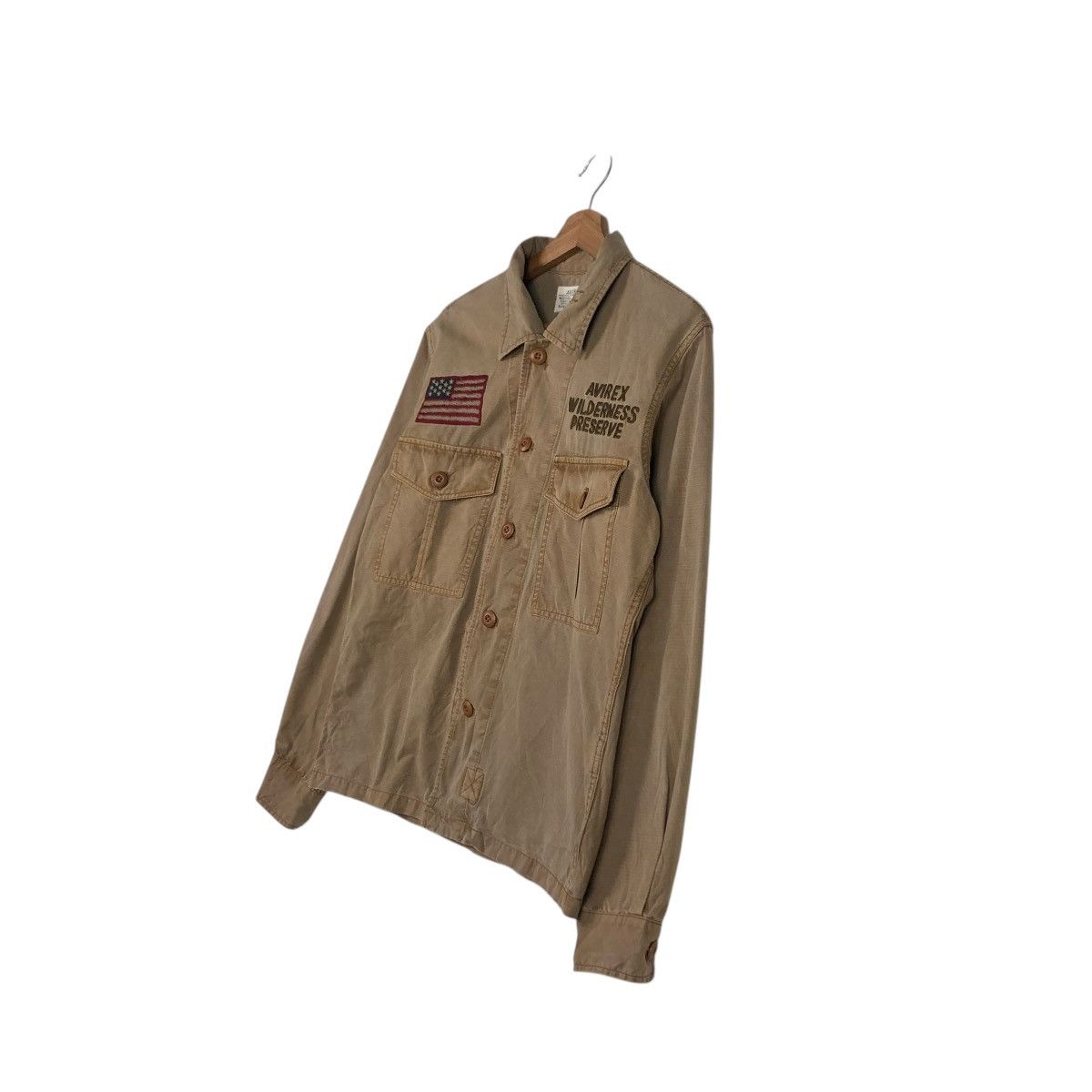 Avirex 🔥VINTAGE BIKER JACKET AVIREX MODEL A-75 BIG LOGO DESIGN Size US M / EU 48-50 / 2 - 4 Thumbnail