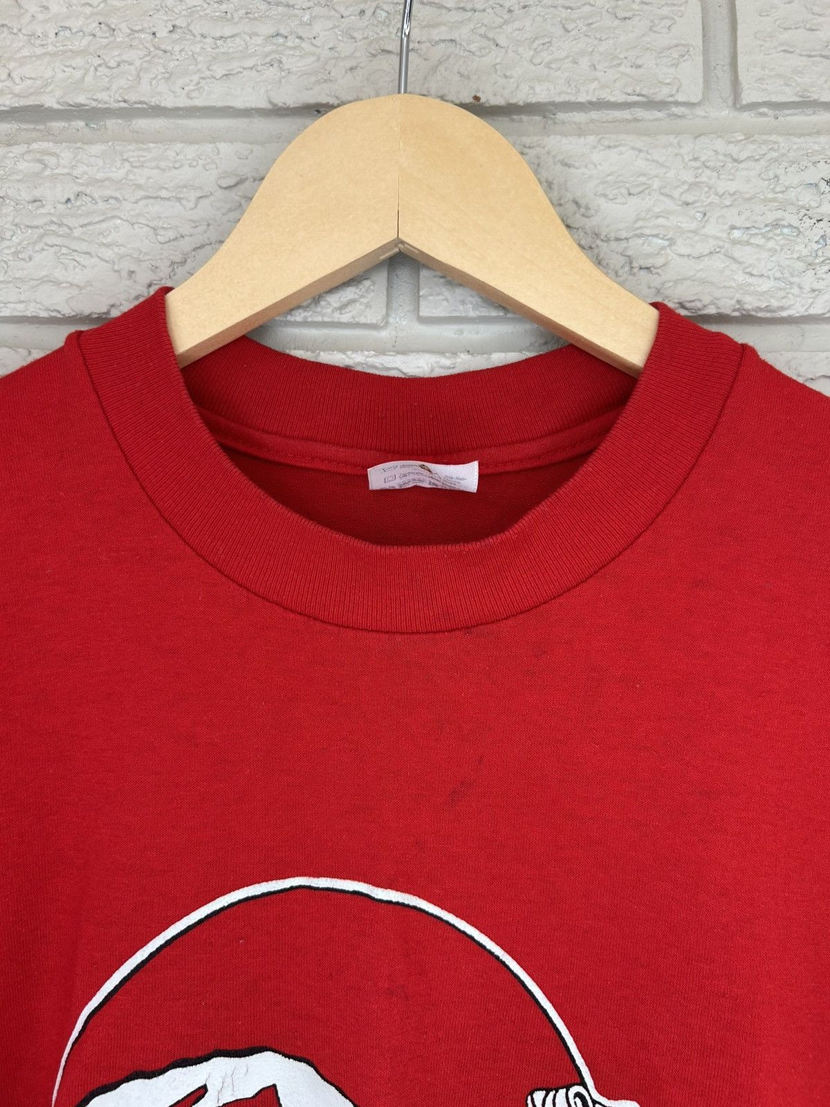 NFL × Vintage Vintage 90s Kansas City Chiefs Helmet Logo T Shirt Size US XL / EU 56 / 4 - 4 Thumbnail