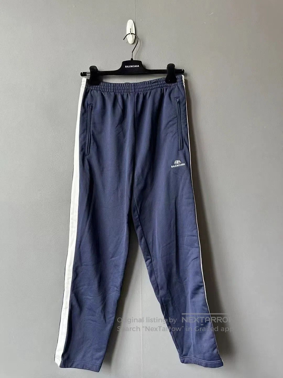 Balenciaga Balenciaga Blue Long Casual Pants. Size US 30 / EU 46 - 1 Thumbnail